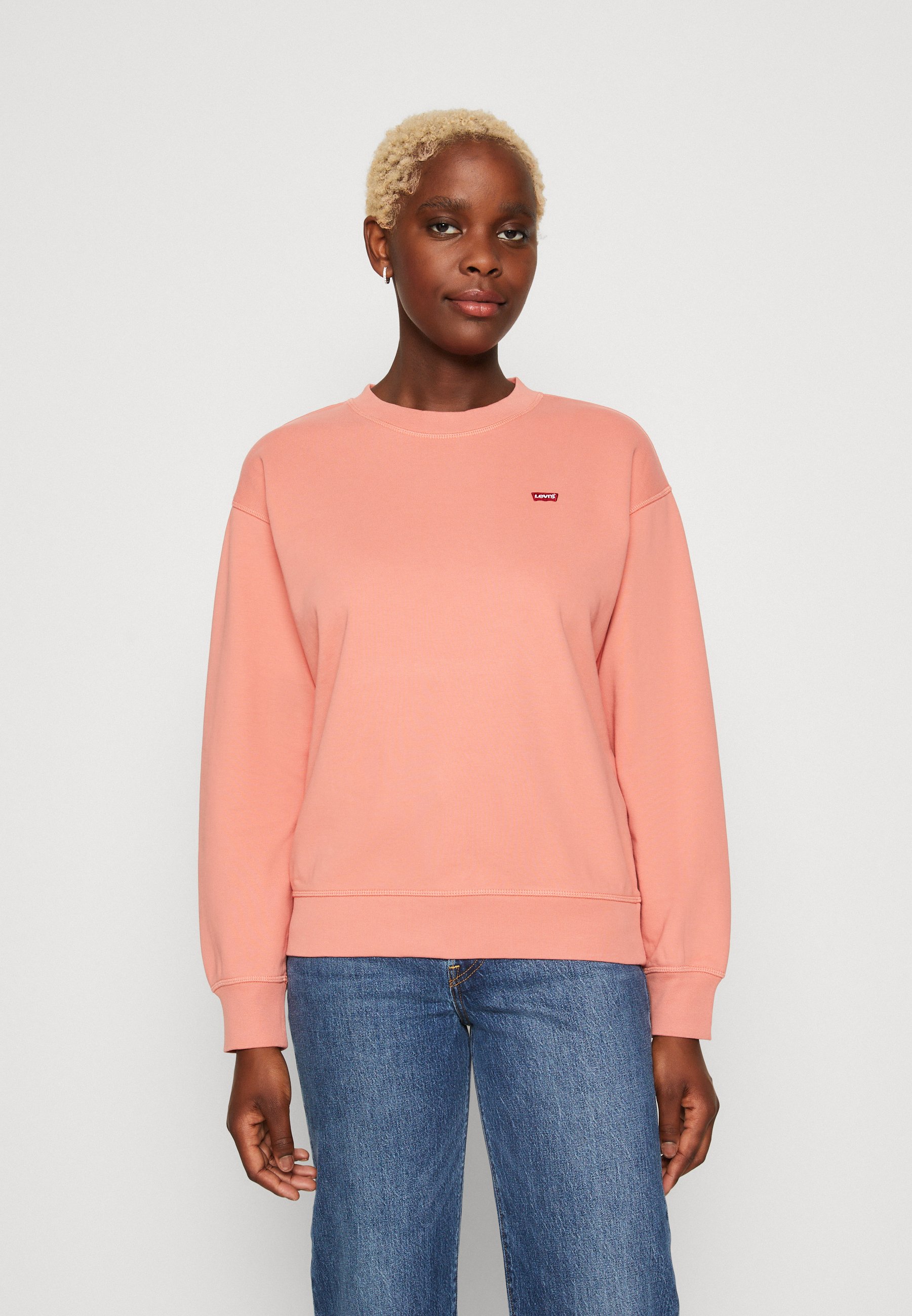 Levi's® STANDARD CREW - Sweatshirt - terra cotta/apricot