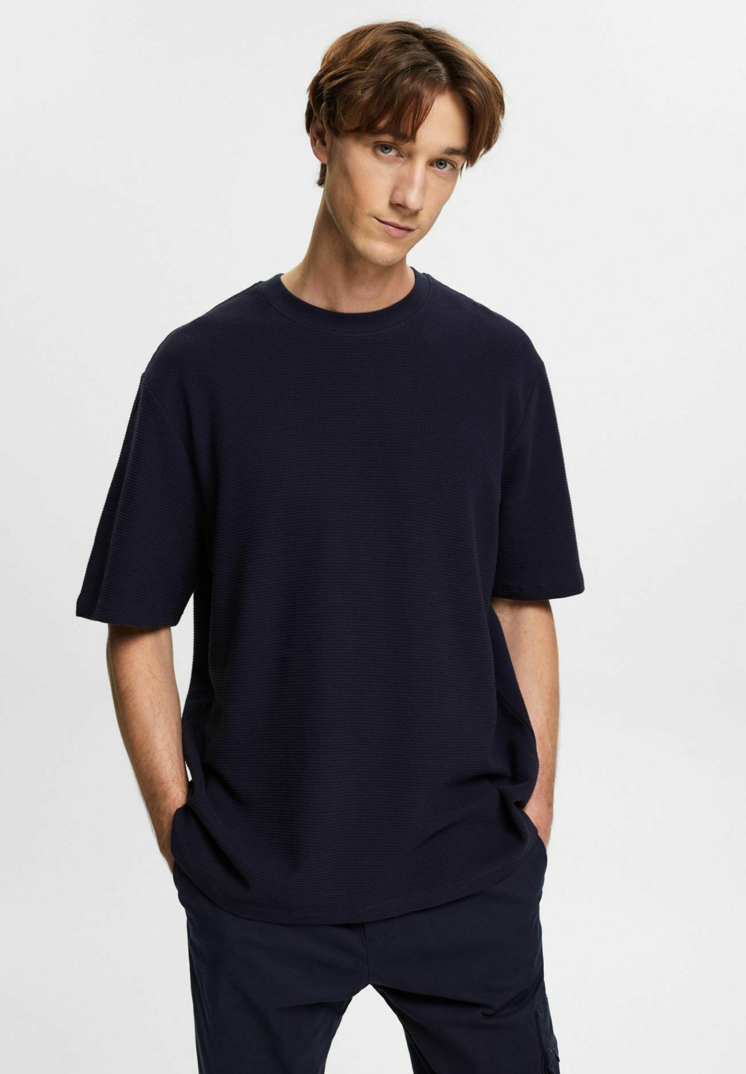 Esprit Basic T-shirt - navy/dark blue
