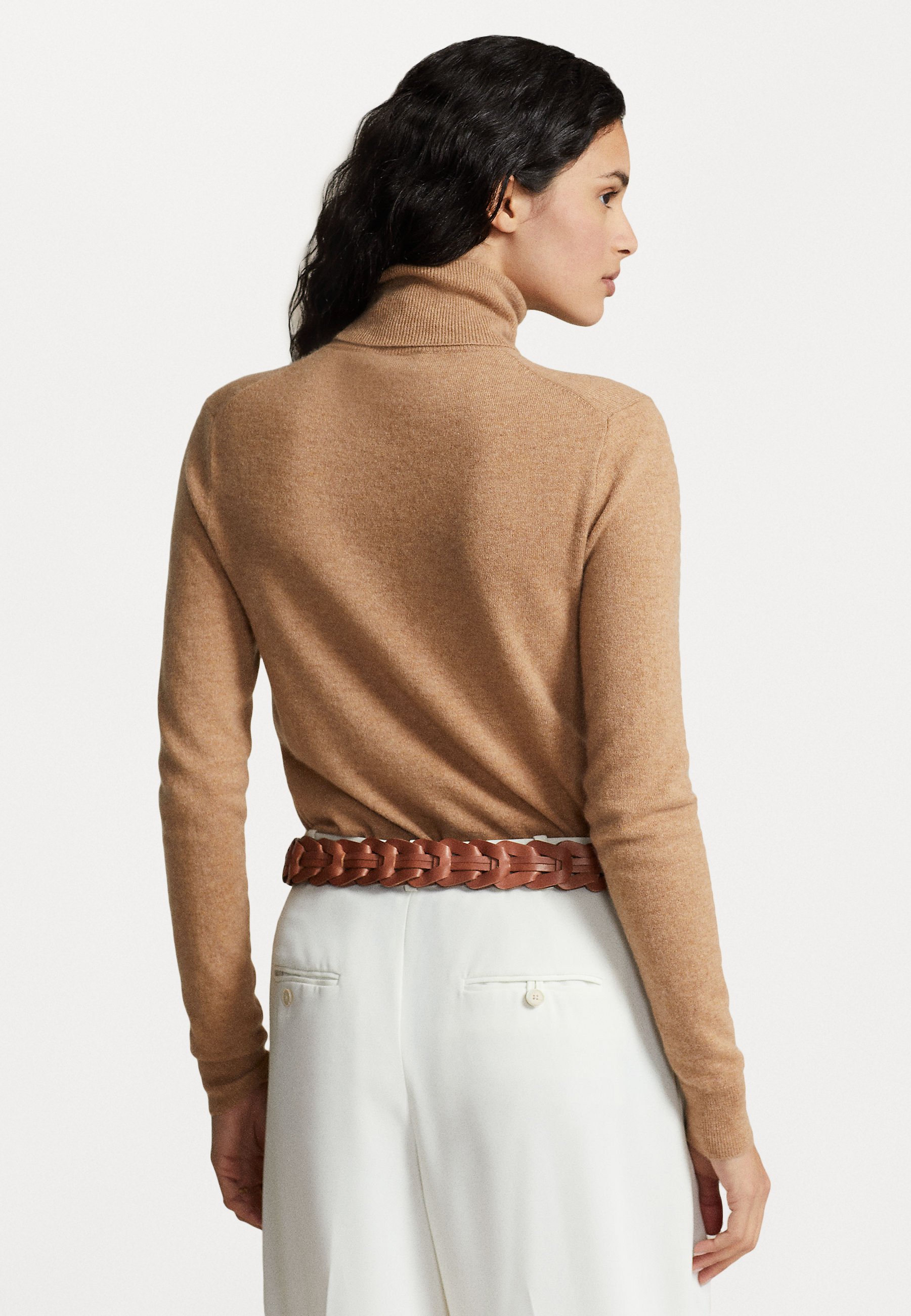 Polo Ralph Lauren LONG SLEEVE - Jumper - collection camel melange/camel