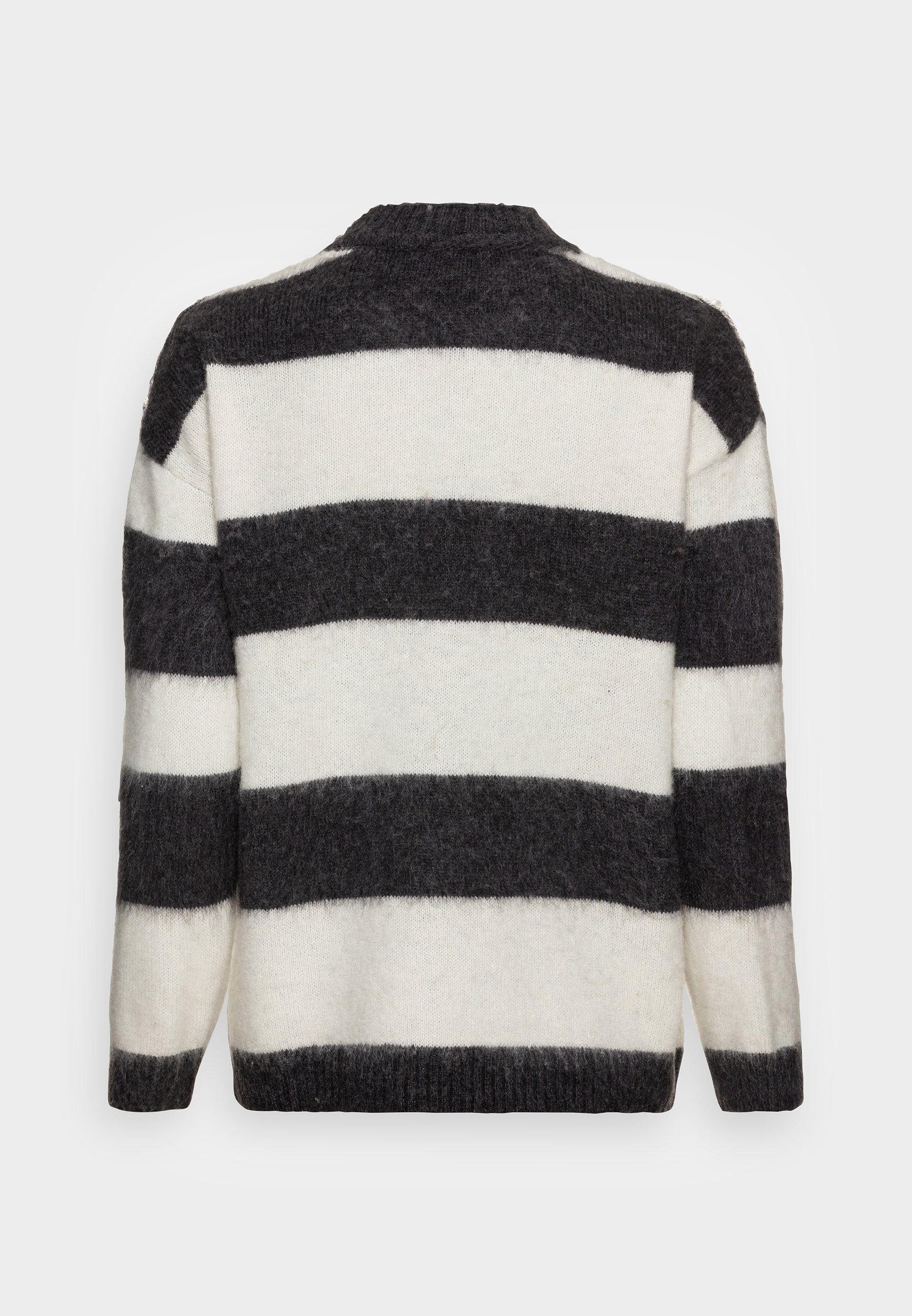 Esprit STRIPE CREWN - Jumper - off white/off-white