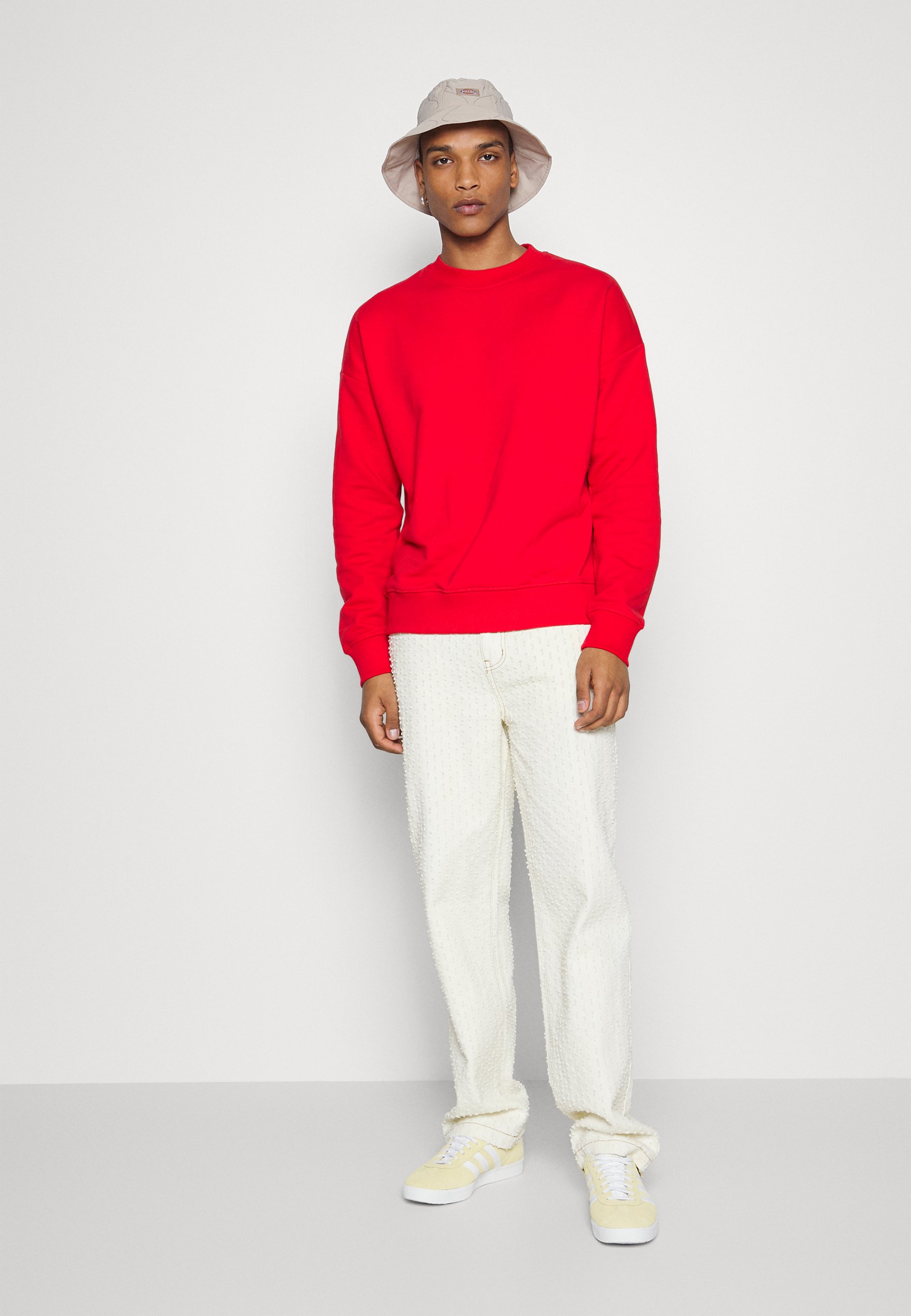 Diesel ROB MEGOVAL UNISEX - Sweatshirt - red