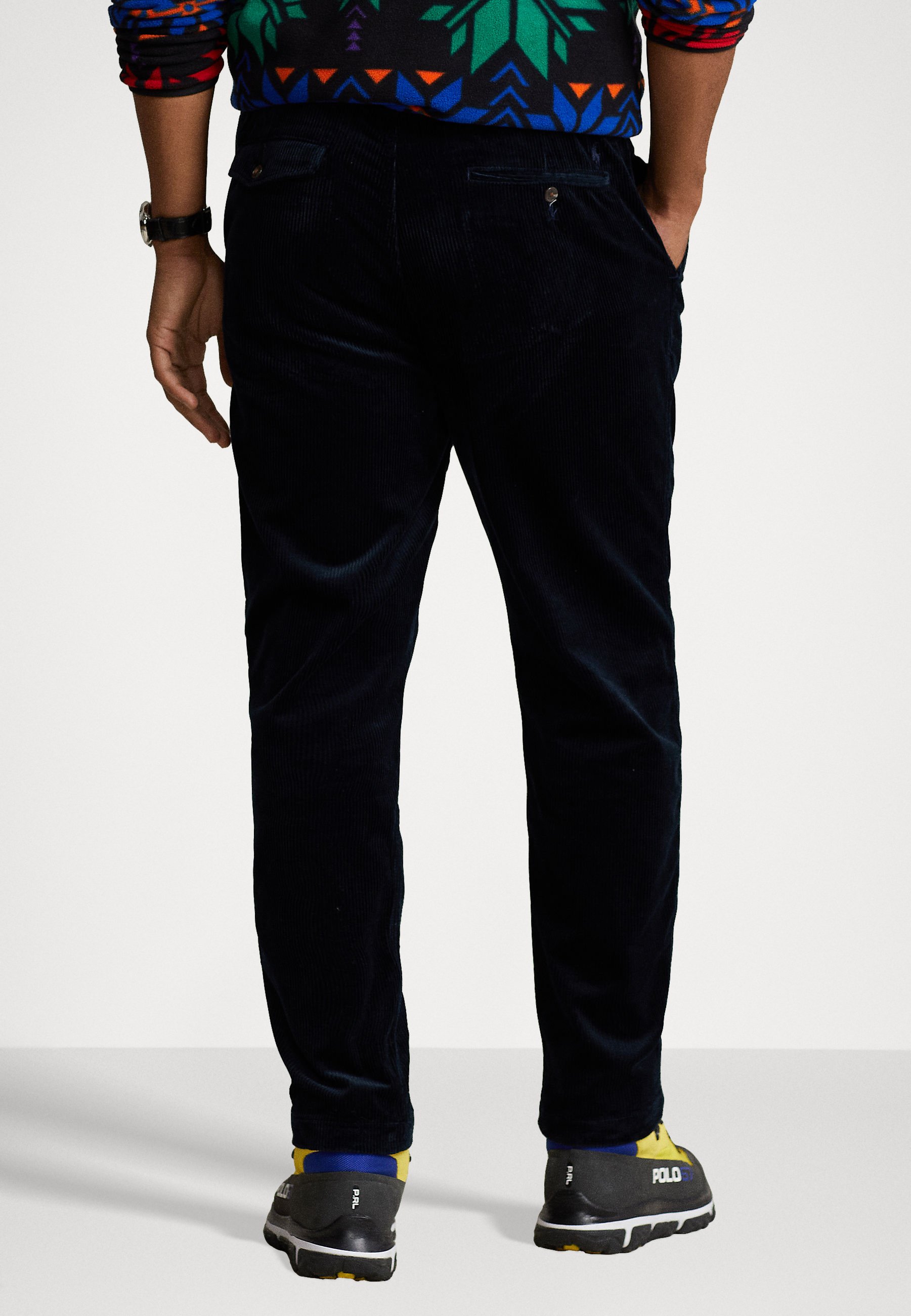 Polo Ralph Lauren PREPSTER FLAT PANT - Trousers - aviator navy/dark blue