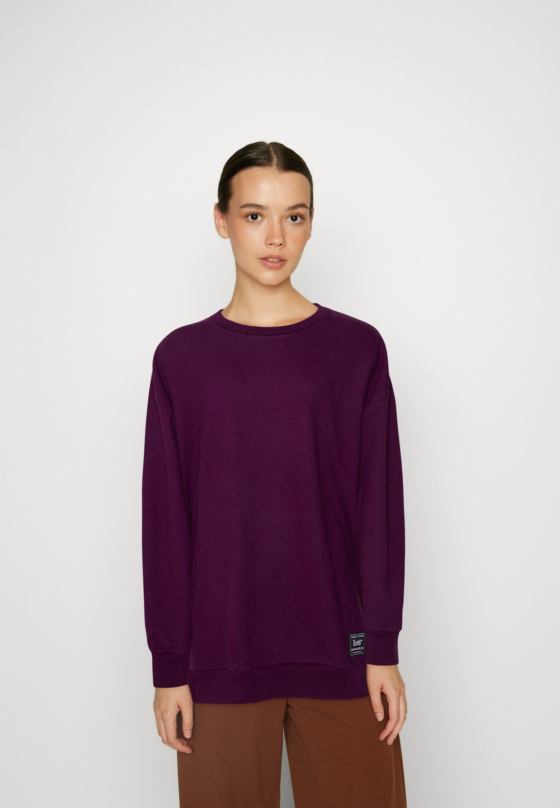 Levi's® GRAPHIC PRISM CREW - Sweatshirt - forest plum/purple