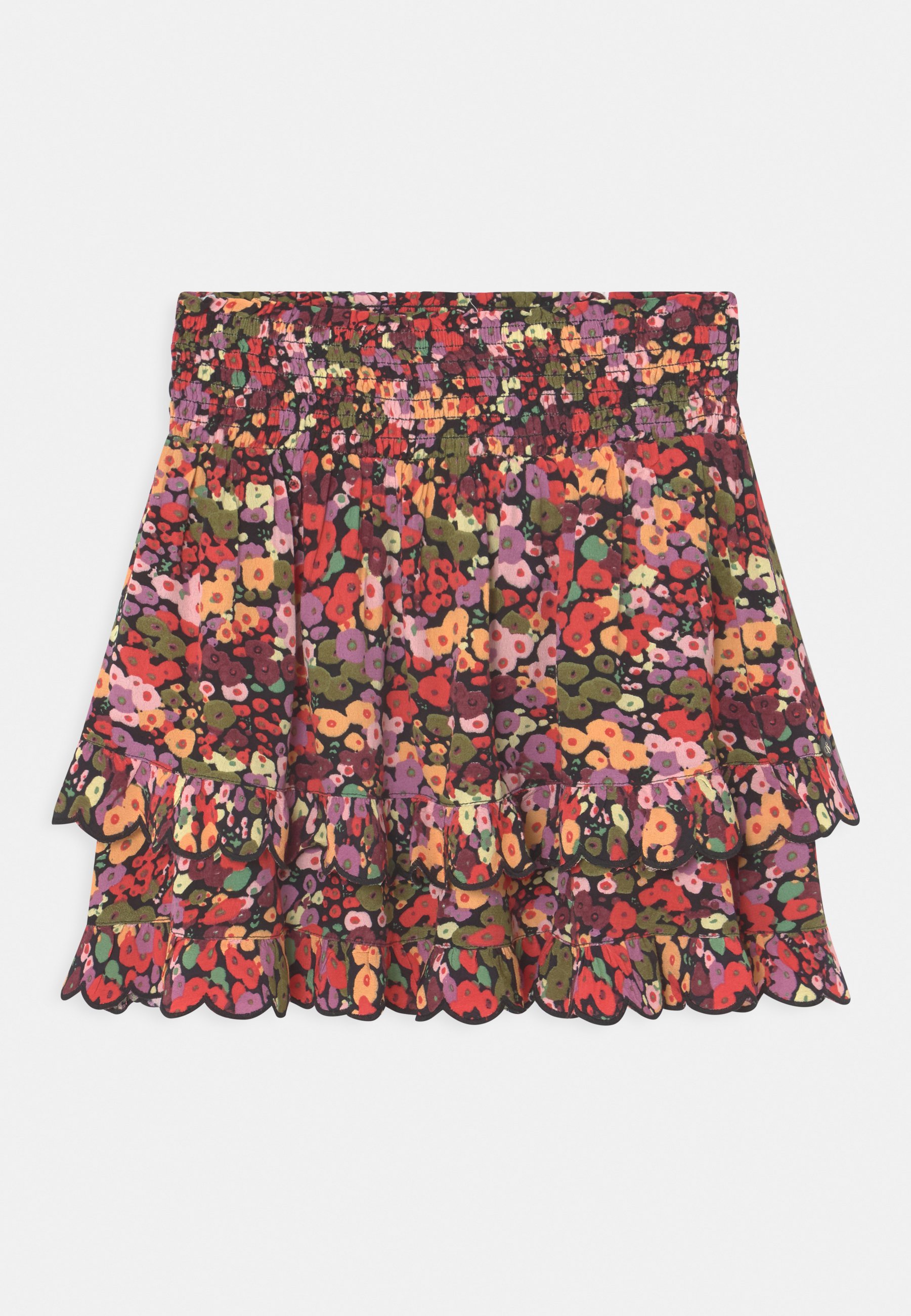 Scotch & Soda ALL-OVER PRINTED LAYERED SKIRT - Mini skirt - pink