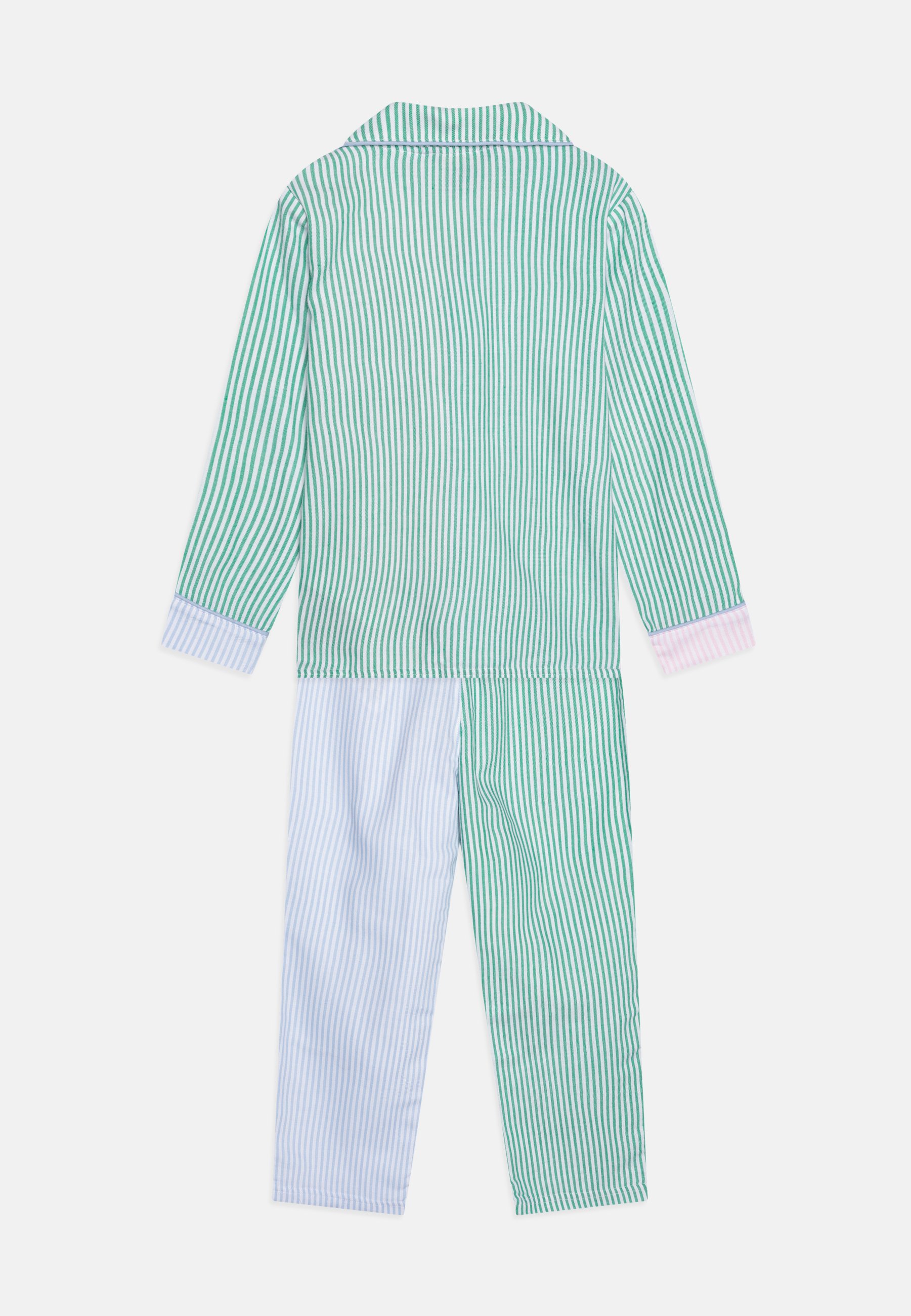 Polo Ralph Lauren COAT TOP PANT - Pyjama set - multi-coloured