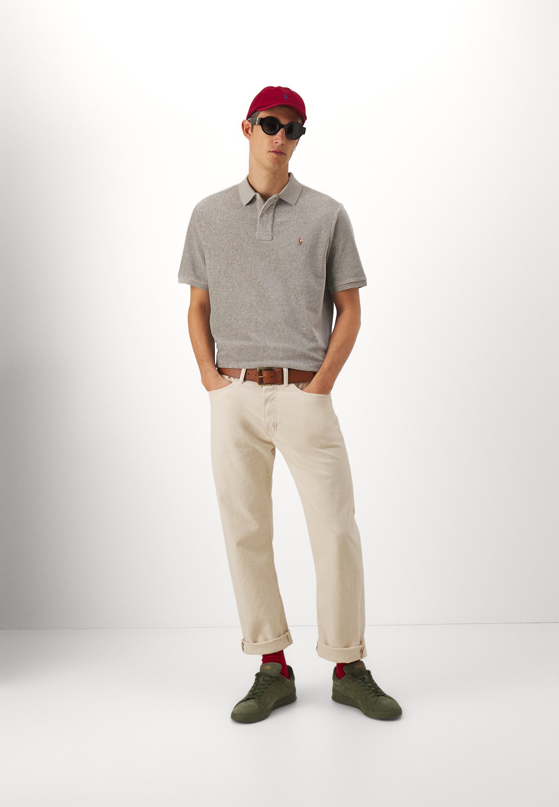 Polo Ralph Lauren SHORT SLEEVE - Polo shirt - andover heather/grey