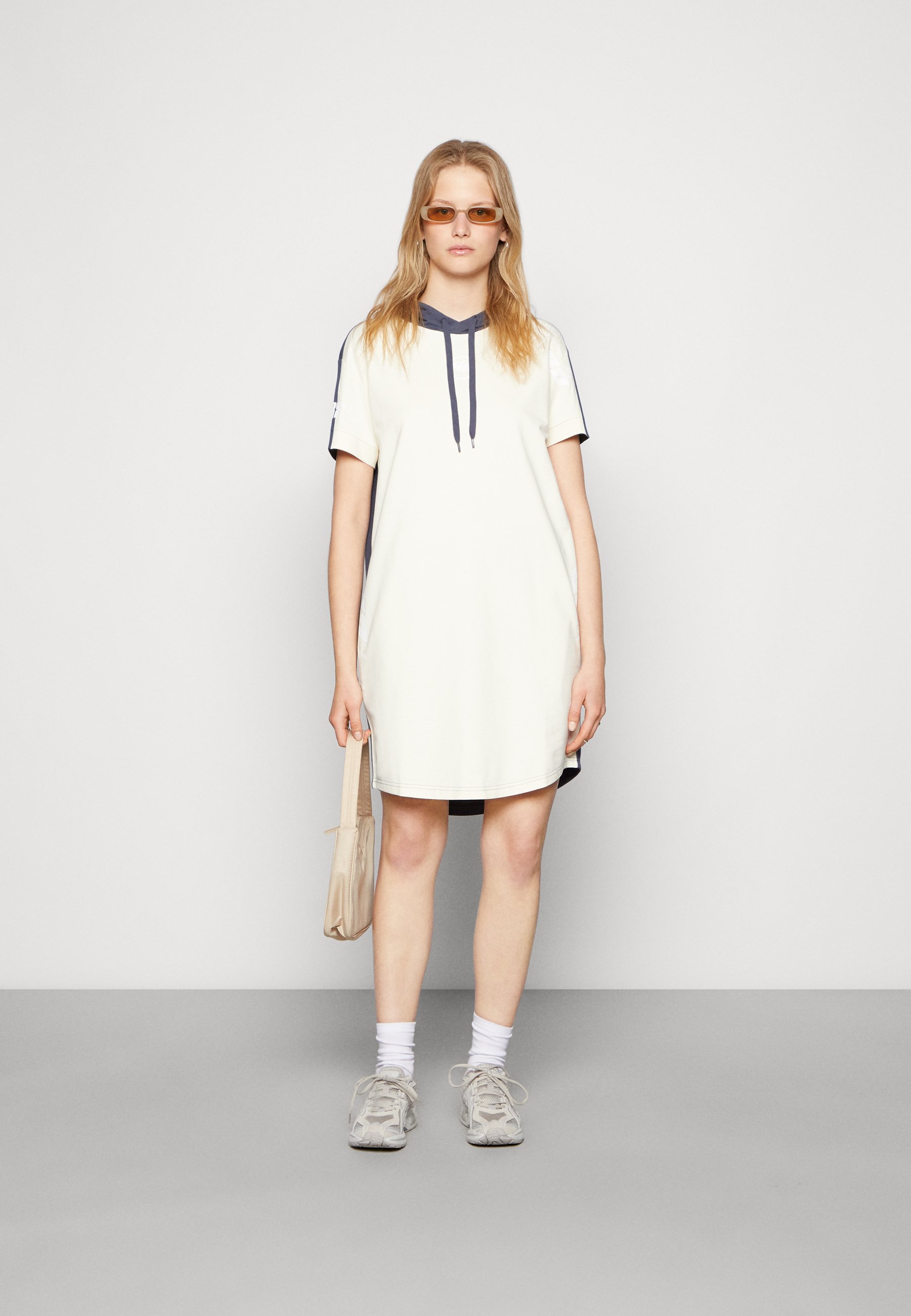 G-Star SOBIRU DRESS  - Day dress - fantem blue/papyrus/beige