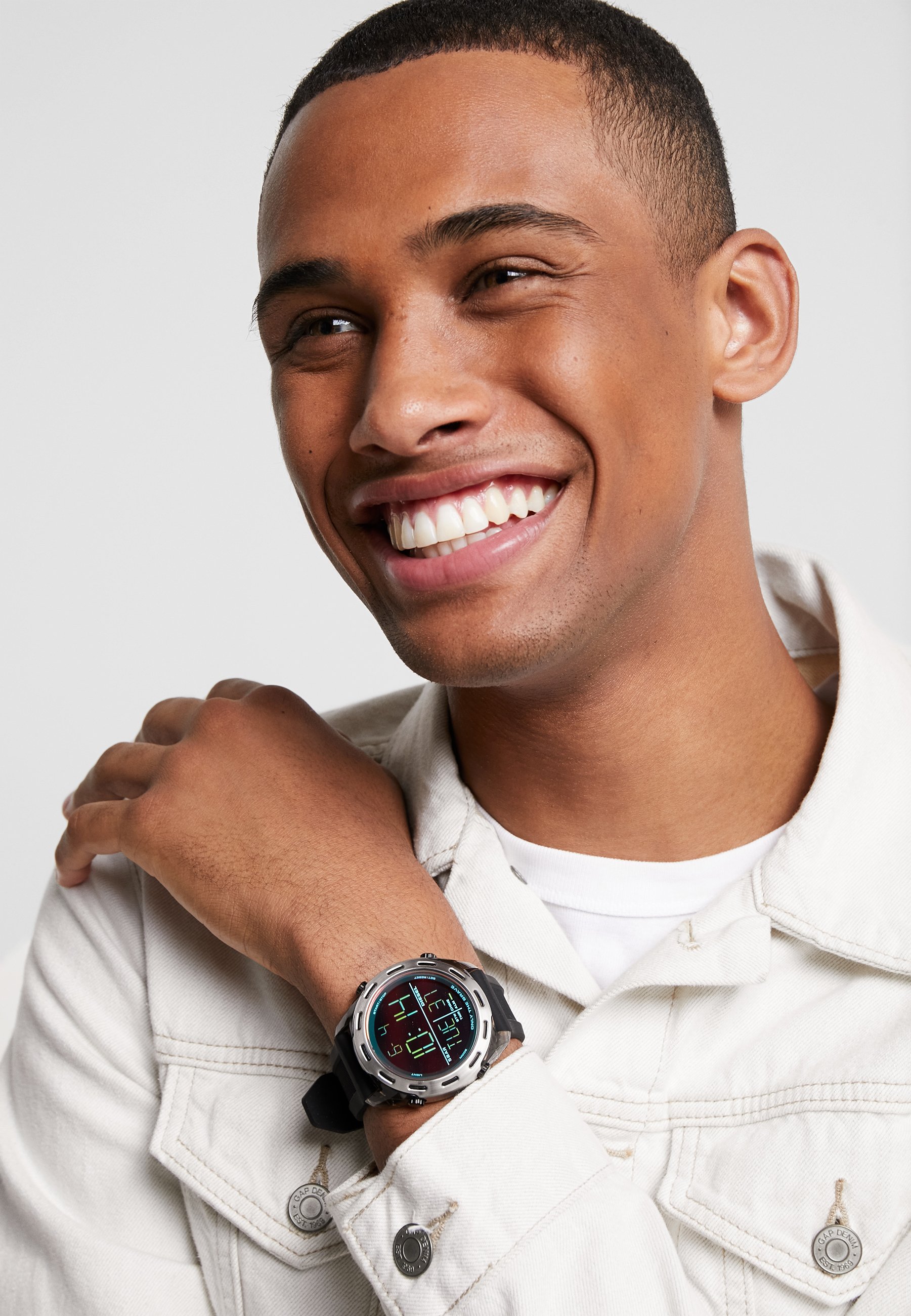 Diesel CRUSHER - Digital watch - schwarz/black