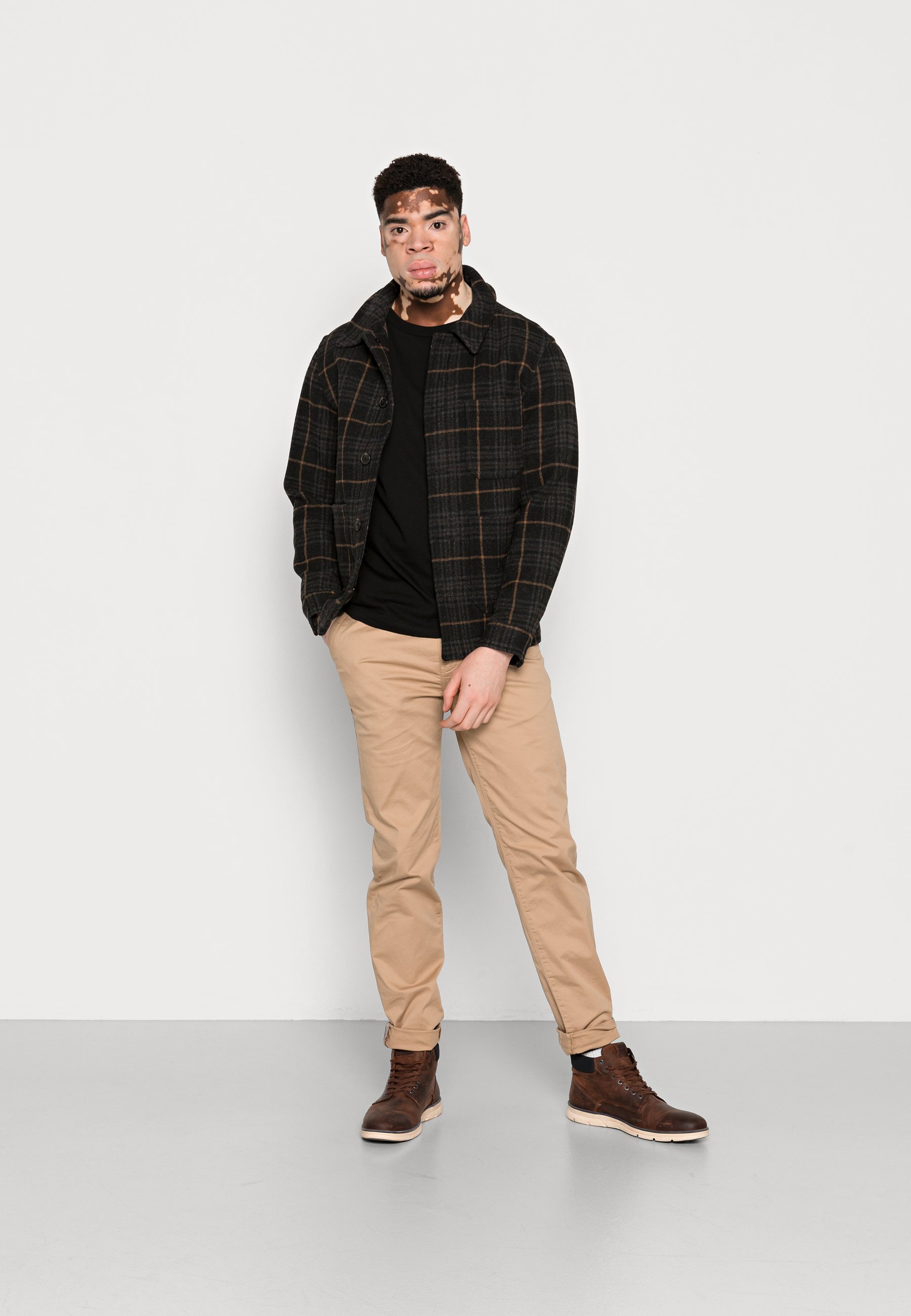 Scotch & Soda CREWNECK - Basic T-shirt - black