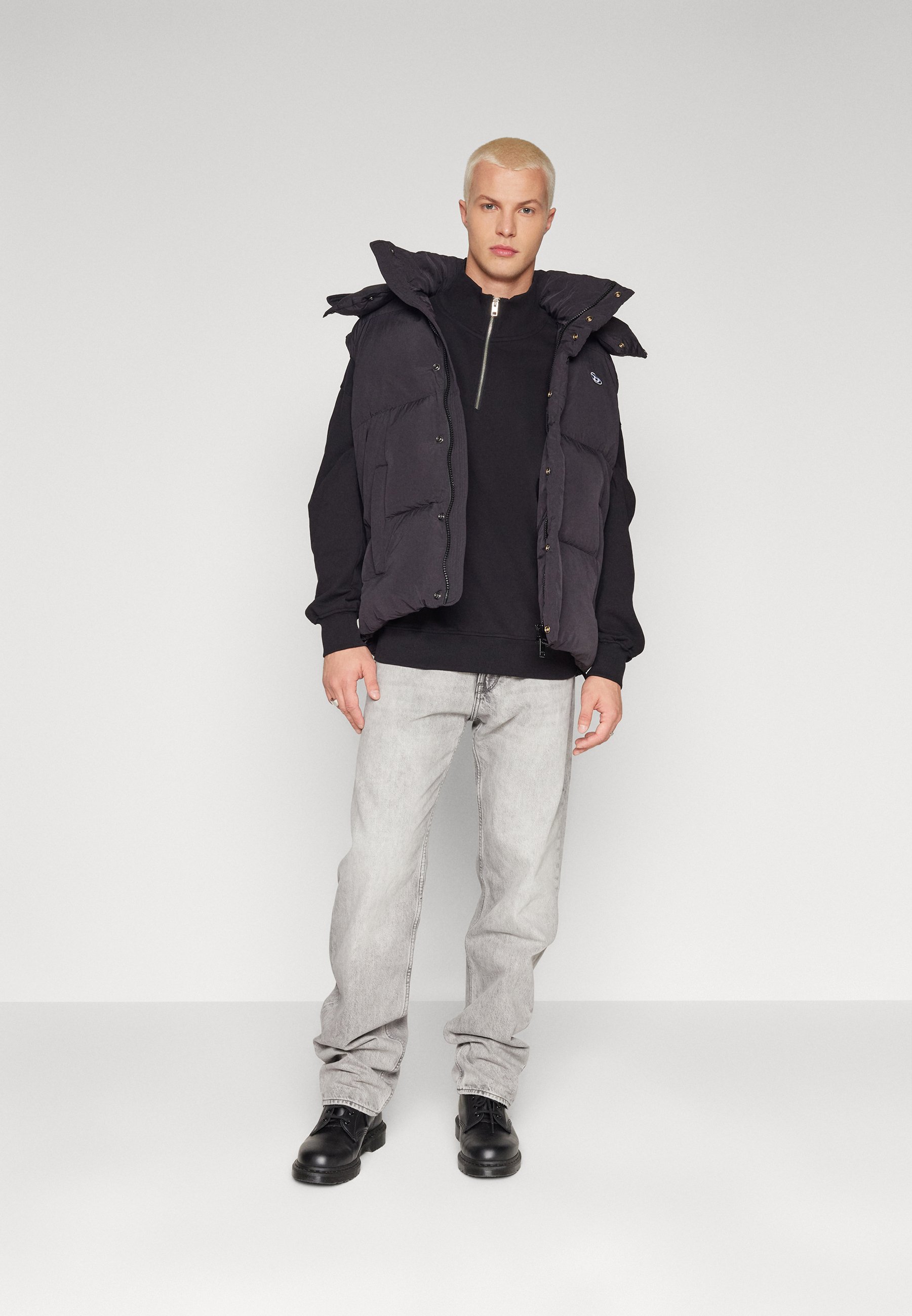Diesel ROLFYS - Waistcoat - black