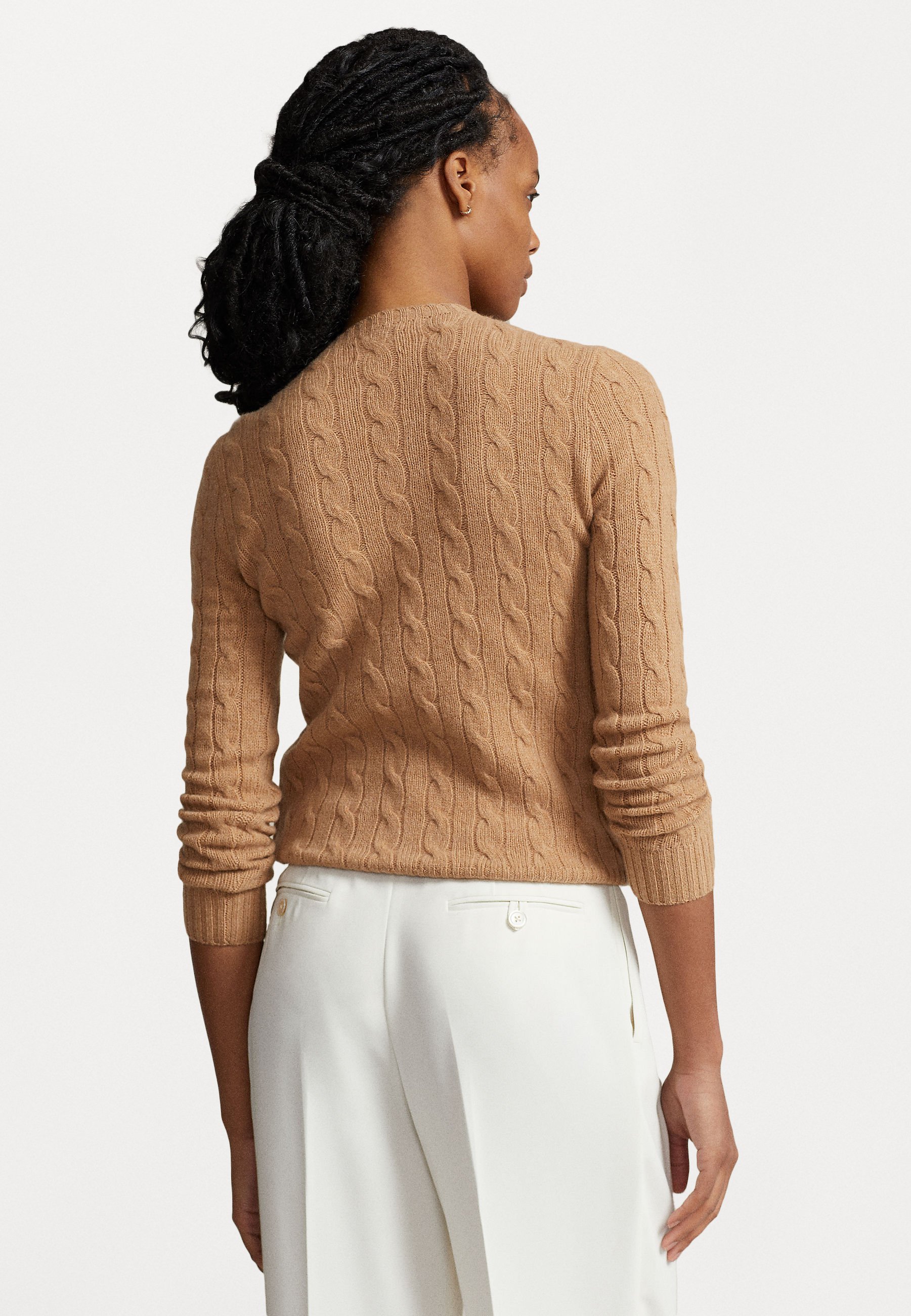 Polo Ralph Lauren JULIANNA LONG SLEEVE - Jumper - collection camel melange/camel
