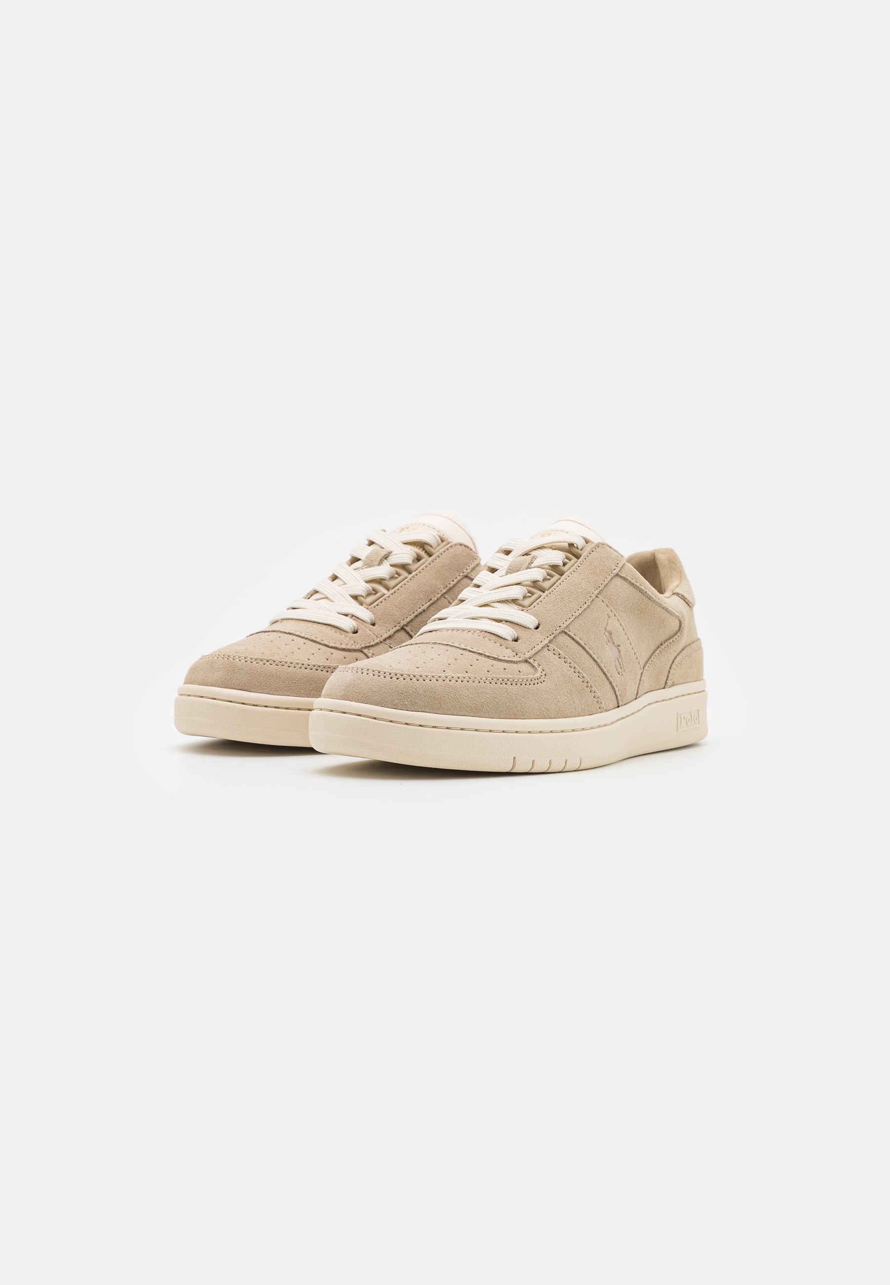 Polo Ralph Lauren LACE UNISEX - Trainers - straw khaki/beige