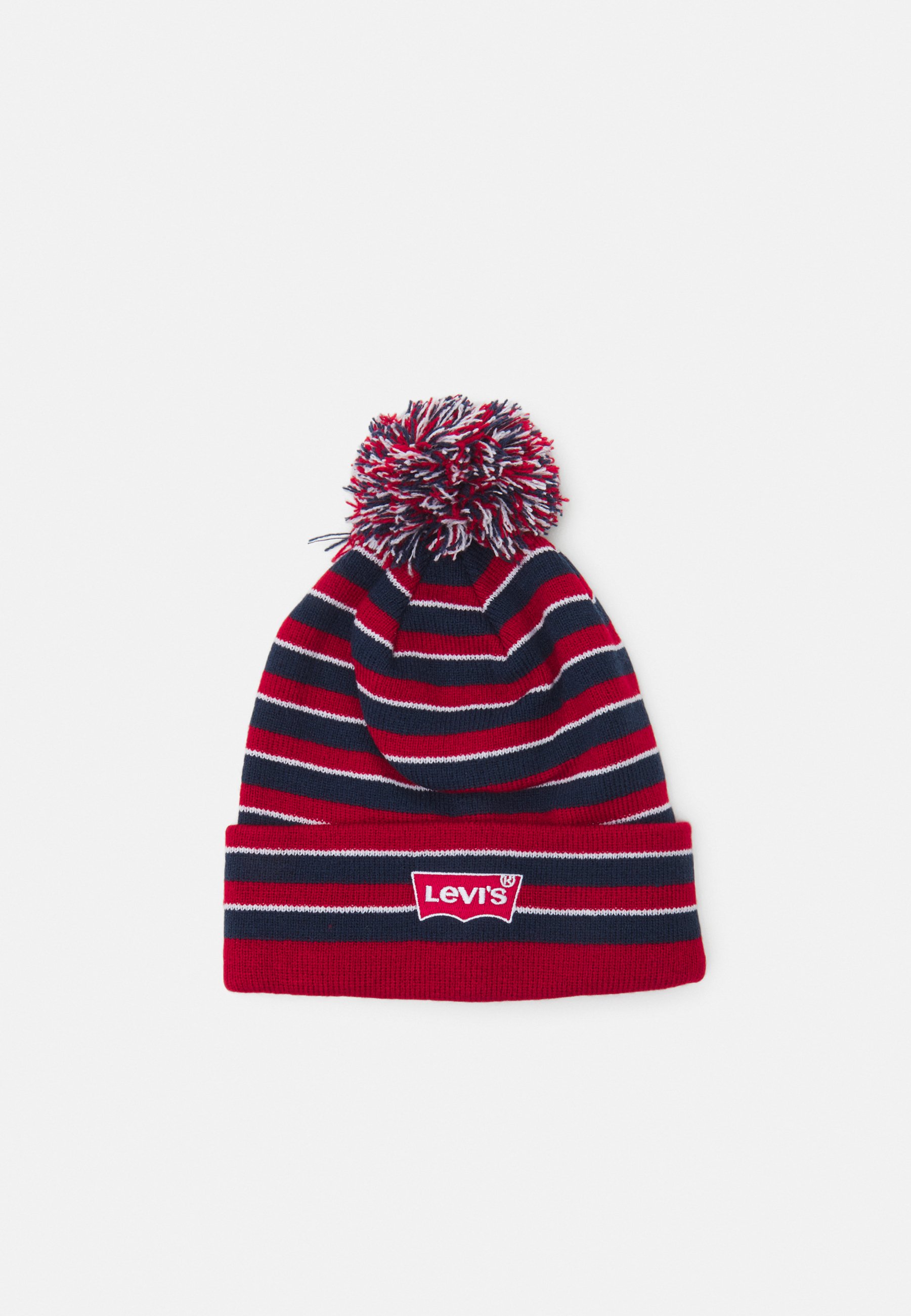 Levi's® LAN BATWING BEANIE SET UNISEX - Beanie - dress blues/dark blue