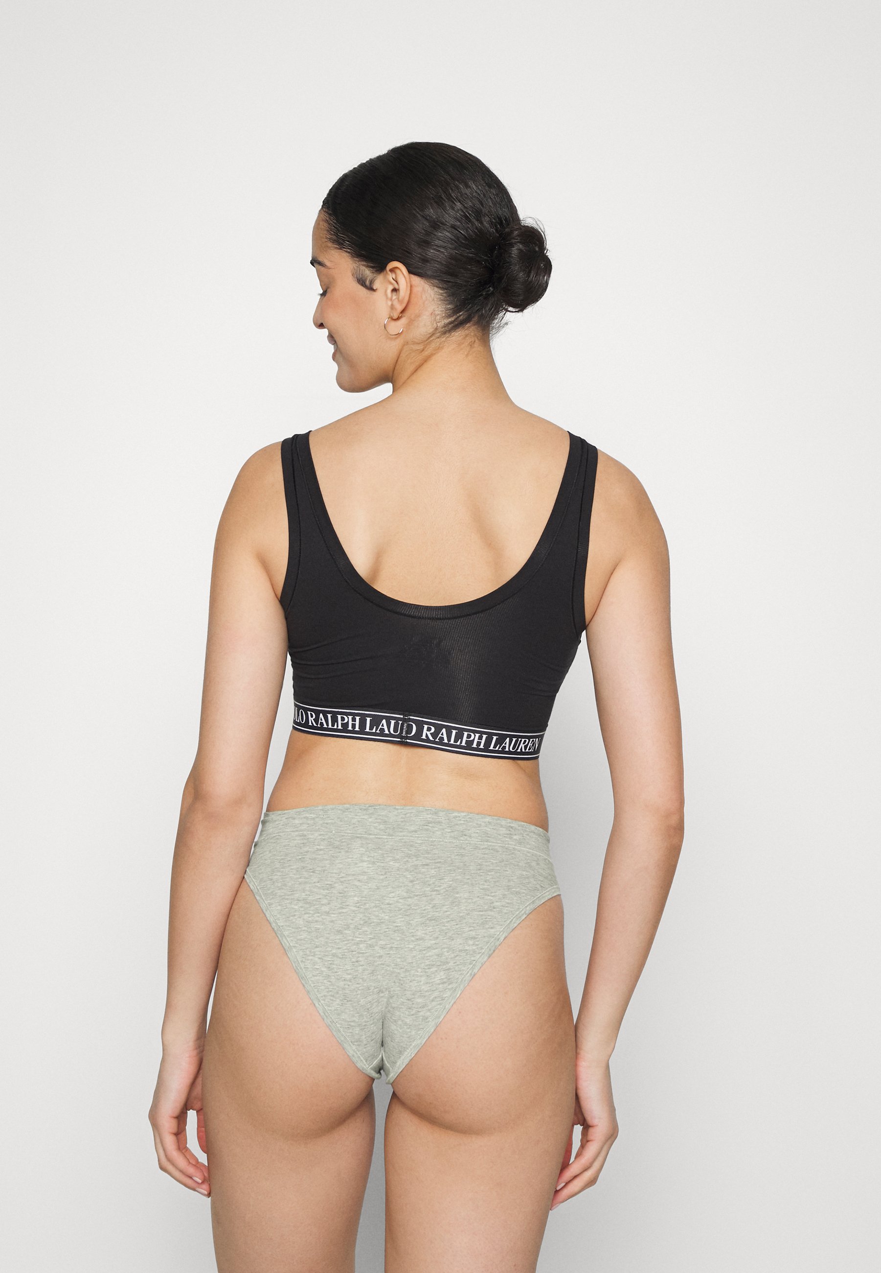 Polo Ralph Lauren HIGH LEG BRIEF - Briefs - heather grey/grey