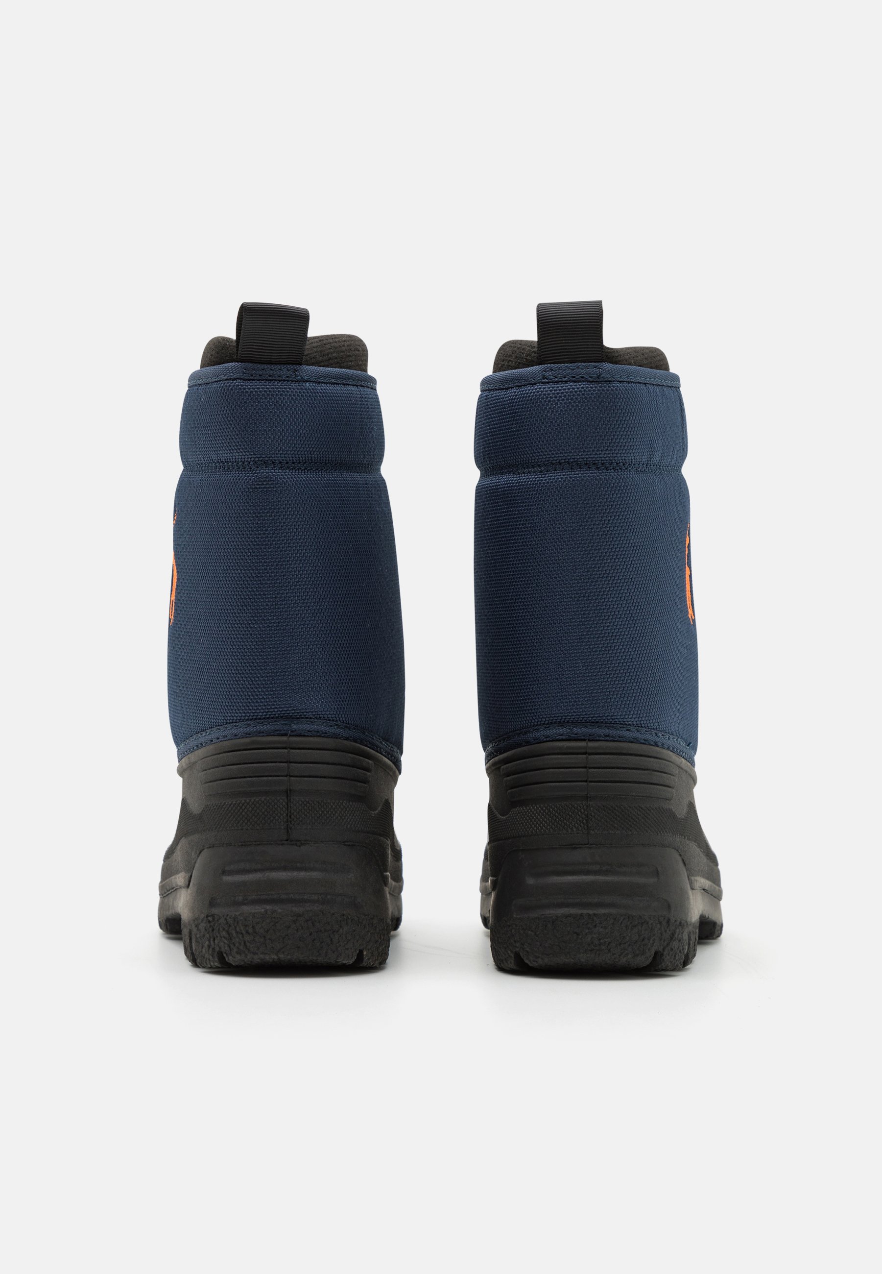Polo Ralph Lauren QUILO ZIP UNISEX - Winter boots - navy/orange/dark blue