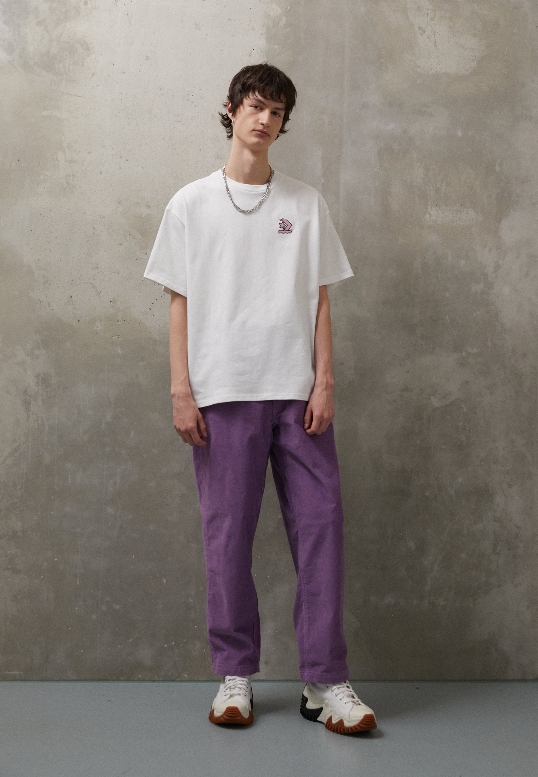 Converse SAIL AWAY - Print T-shirt - white