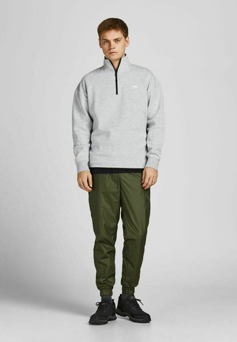 Jack &Jones JCOAIR  - Sweatshirt - light grey melange/grey