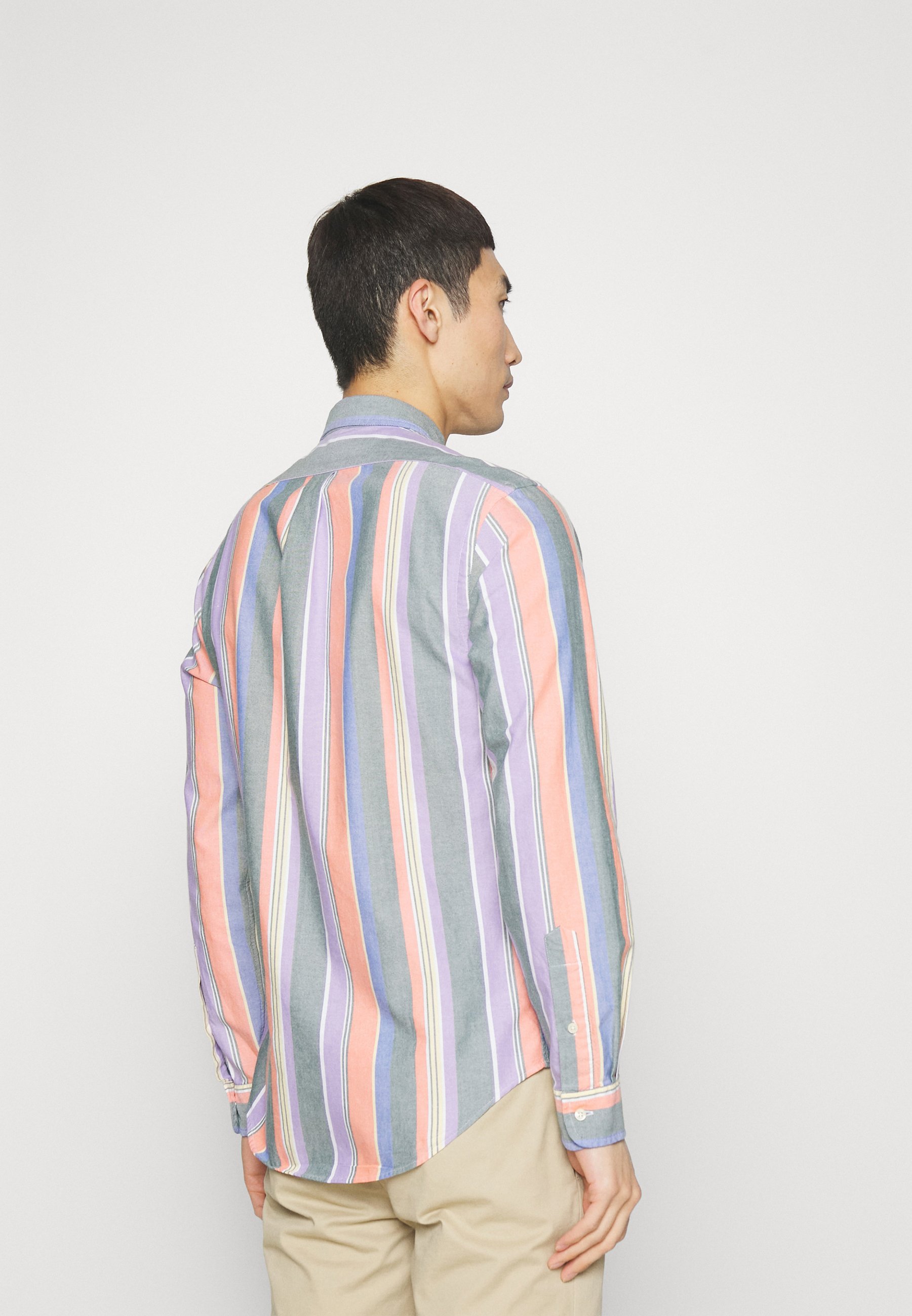 Polo Ralph Lauren SHIRT - Shirt - orange/green multi/orange