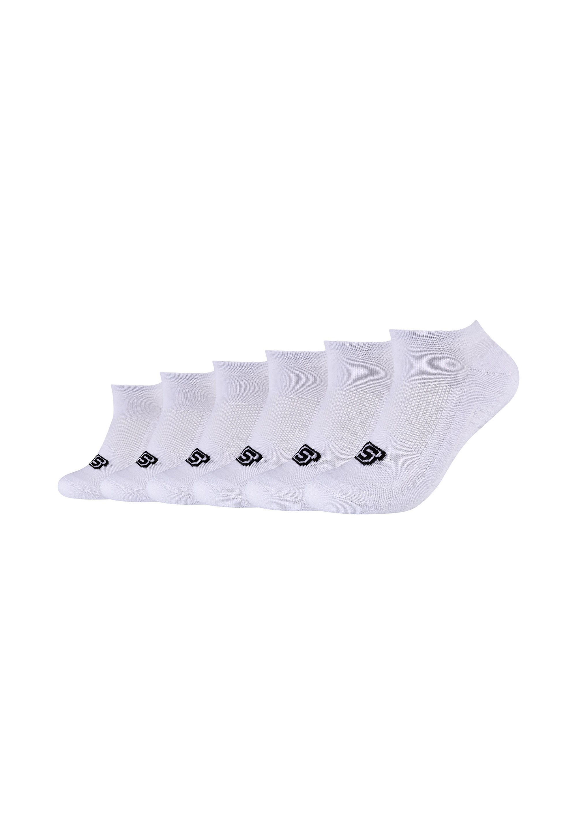 Skechers BASIC CUSHIONED SNEAKER 6 PACK - Socks - white
