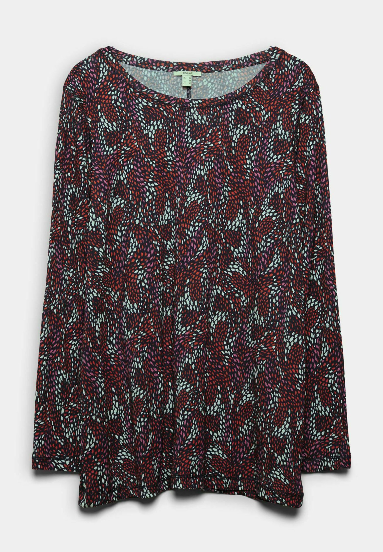 Esprit Long sleeved top - navy/mottled dark blue