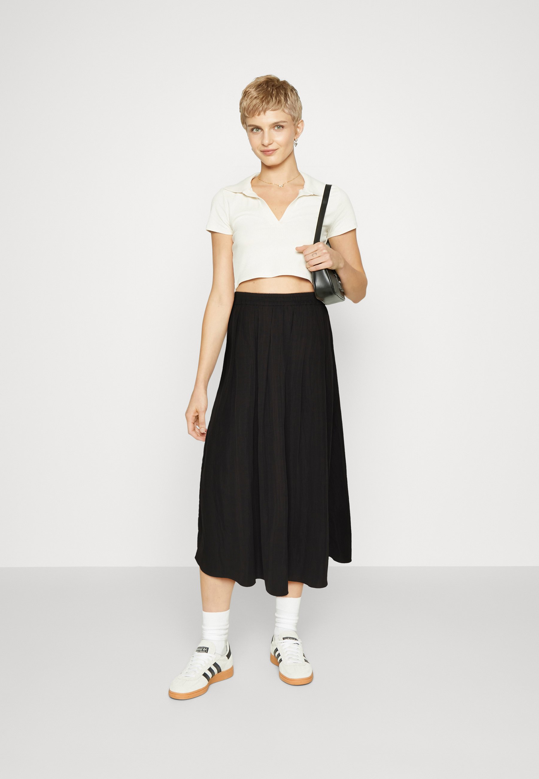 ONLY ONLKIARA SKIRT - A-line skirt - black