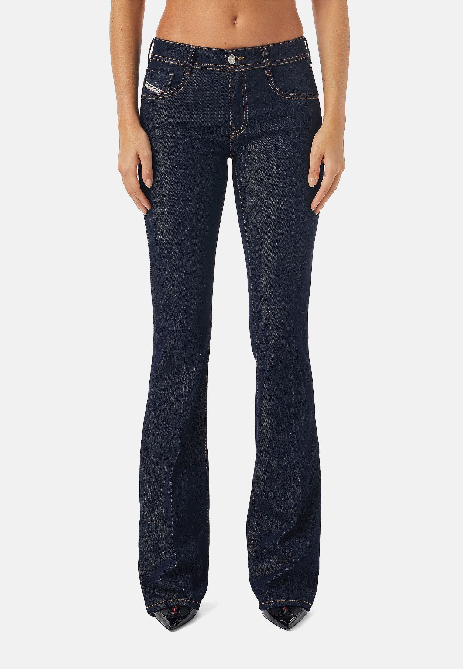 Diesel Bootcut jeans - dark blue/blue denim