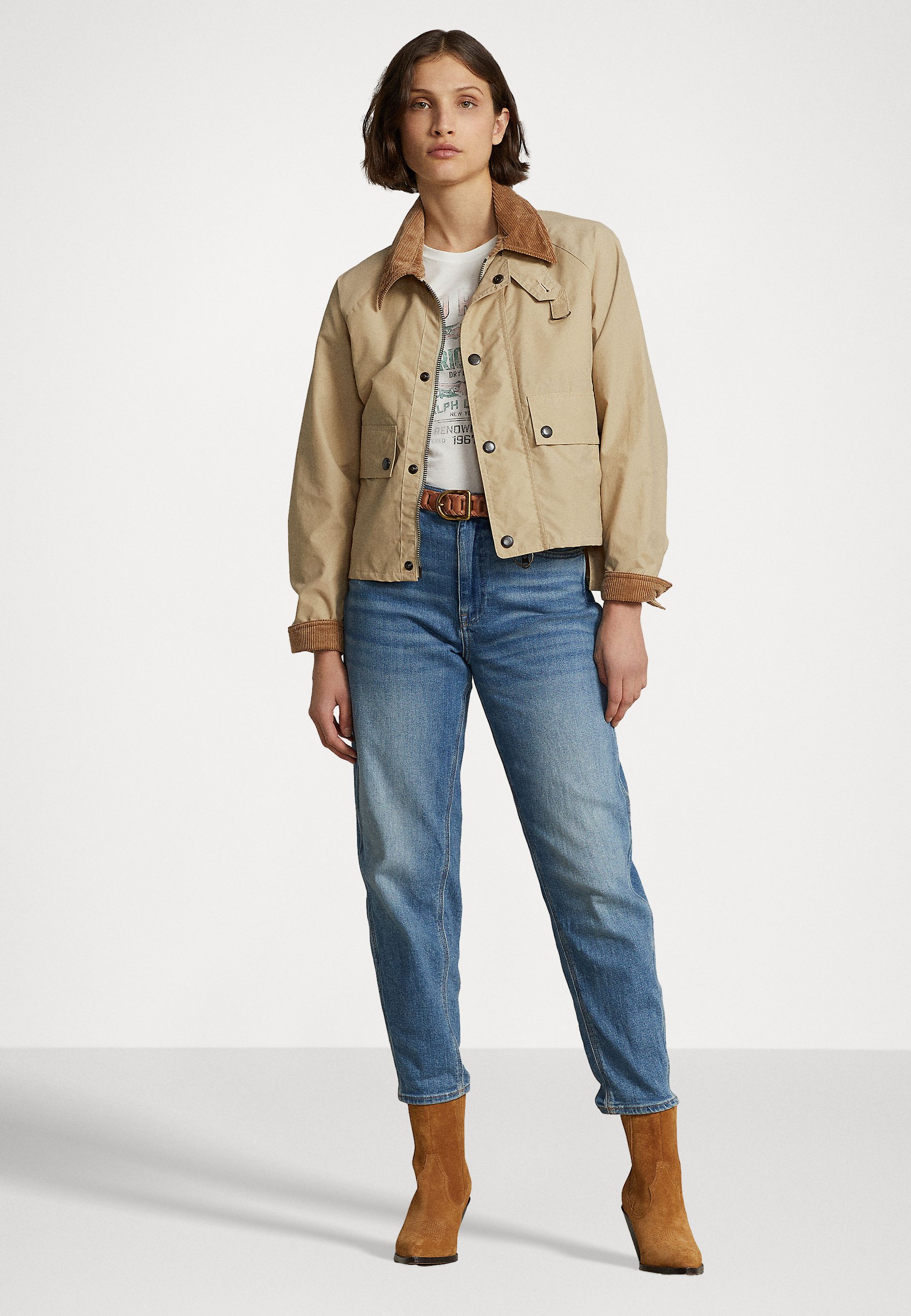 Polo Ralph Lauren INSULATED FIELD JACKET - Summer jacket - monument tan/tan