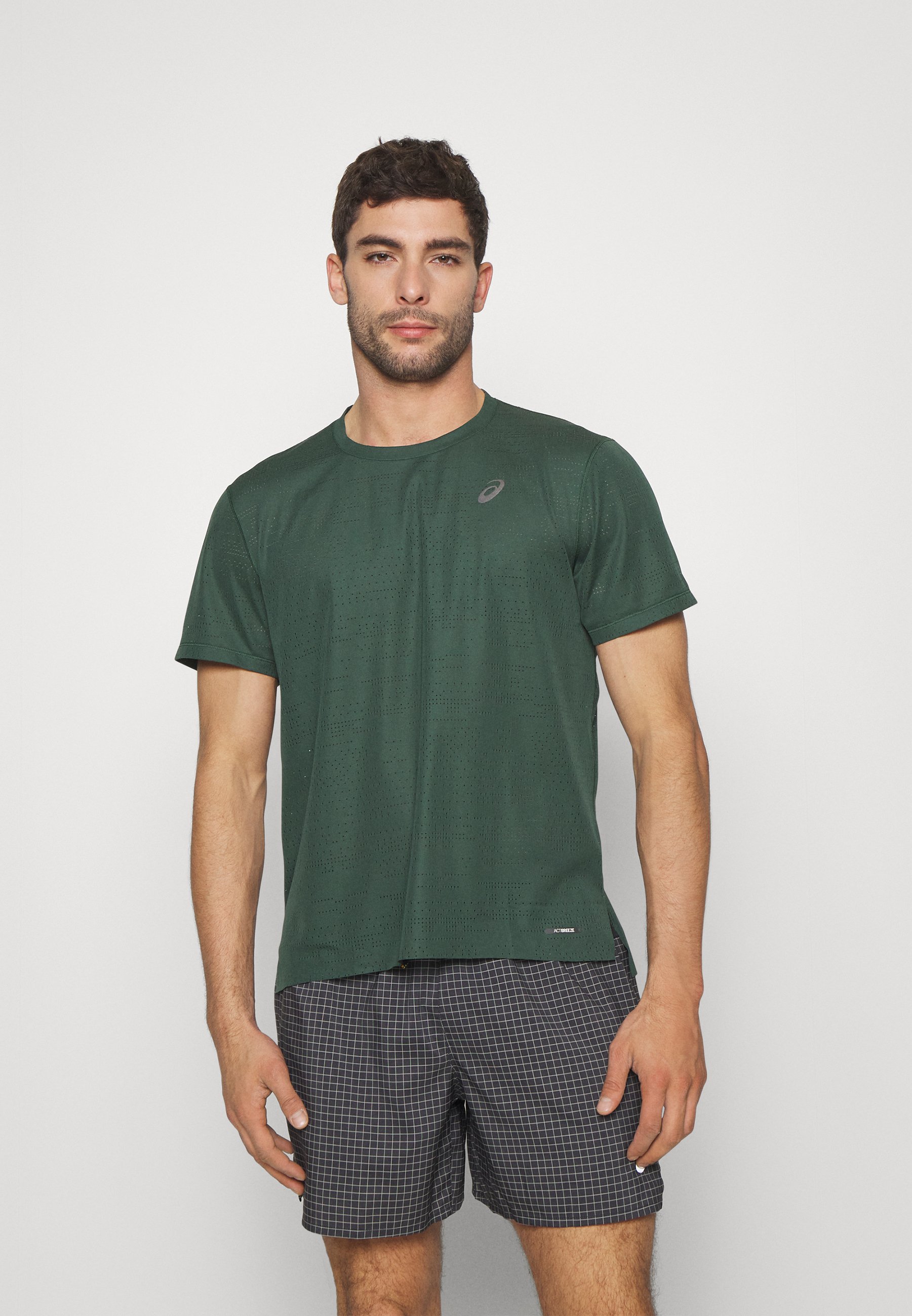 ASICS VENTILATE ACTIBREEZE - Sports T-shirt - rain forest/blue