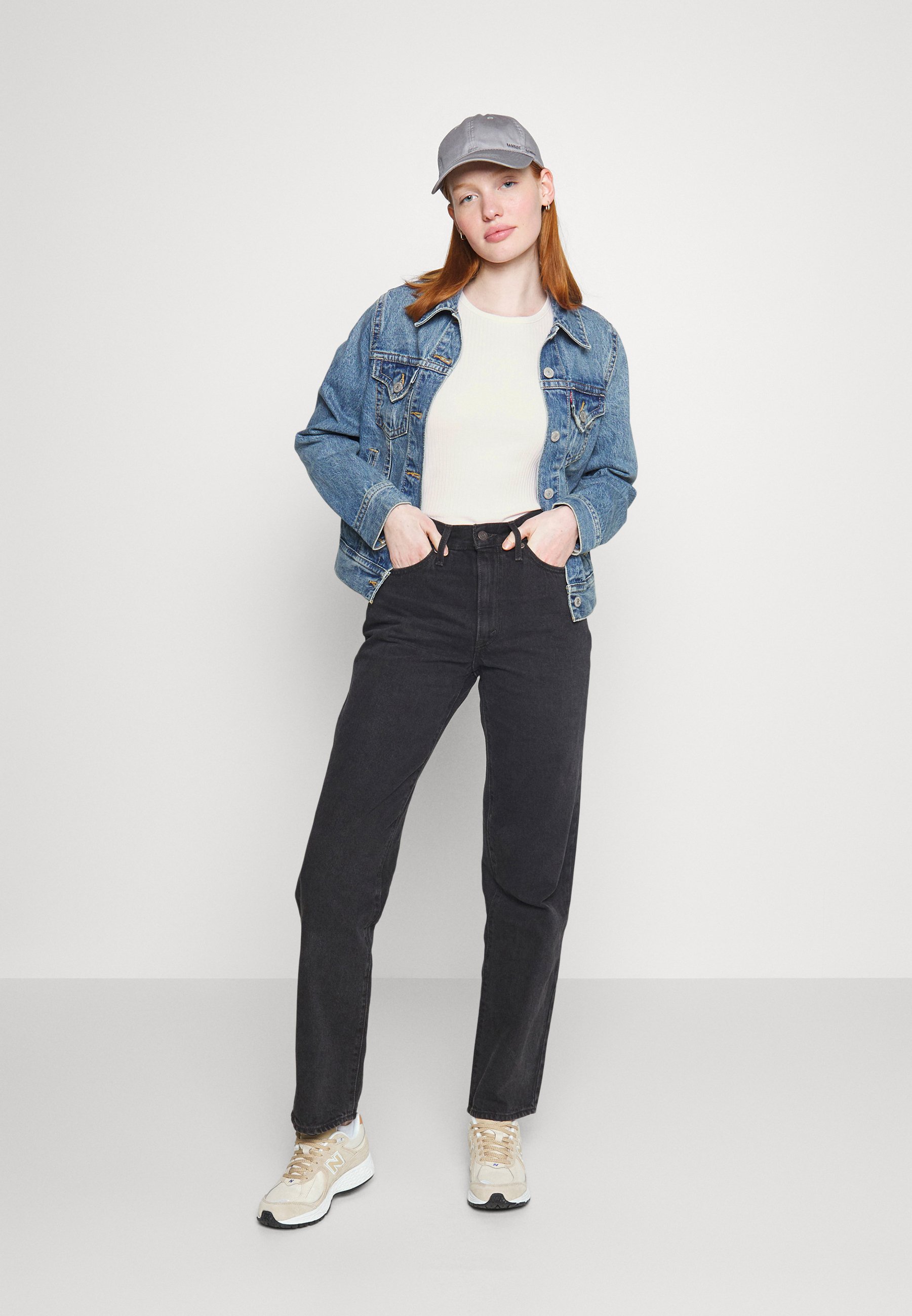 Levi's® SIDE TIE  - Basic T-shirt - white +/white