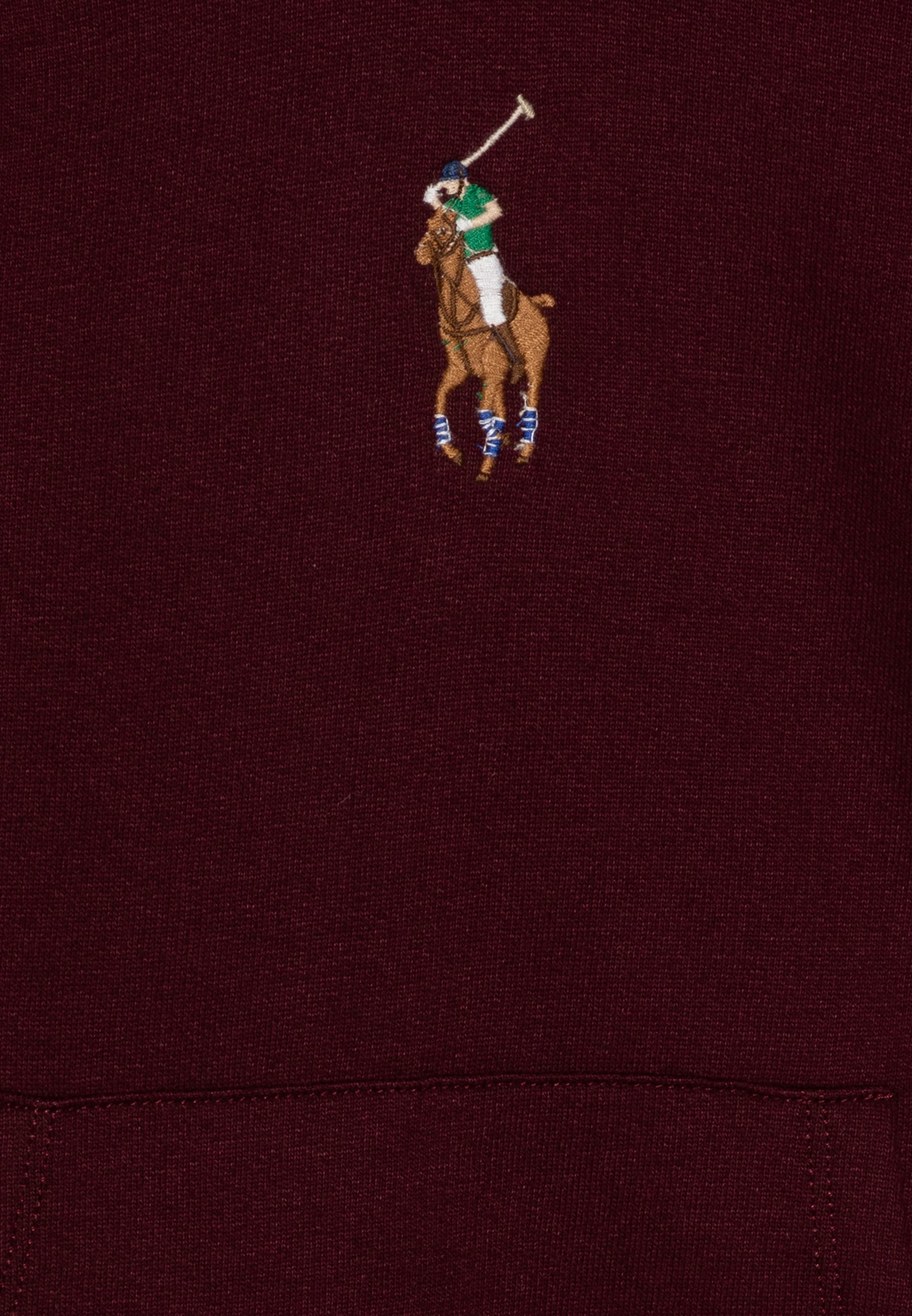 Polo Ralph Lauren Hoodie - harvard wine/dark red
