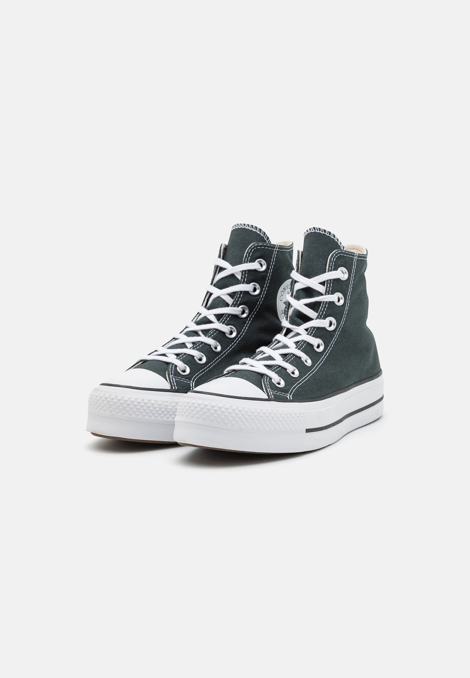 Converse CHUCK TAYLOR ALL STAR LIFT - High-top trainers - dark green