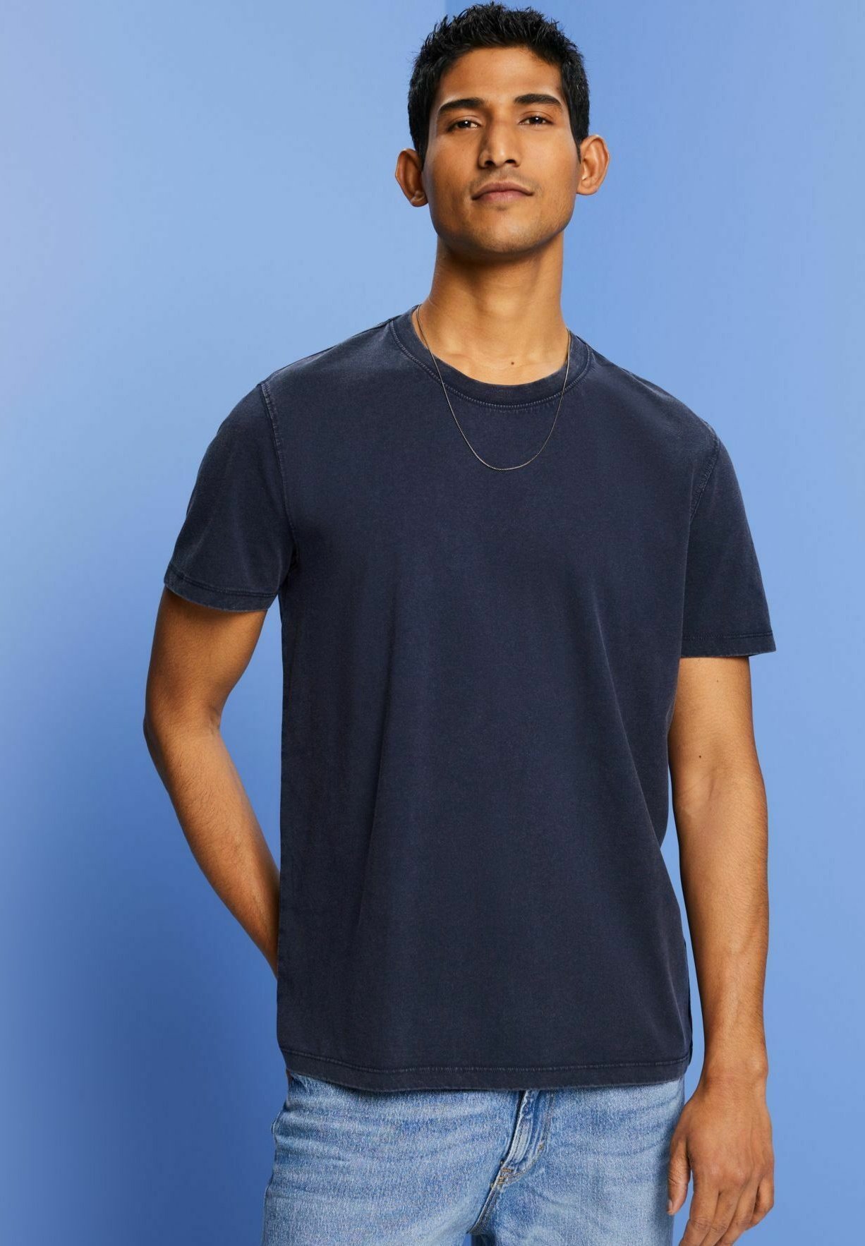 Esprit Basic T-shirt - navy/dark blue