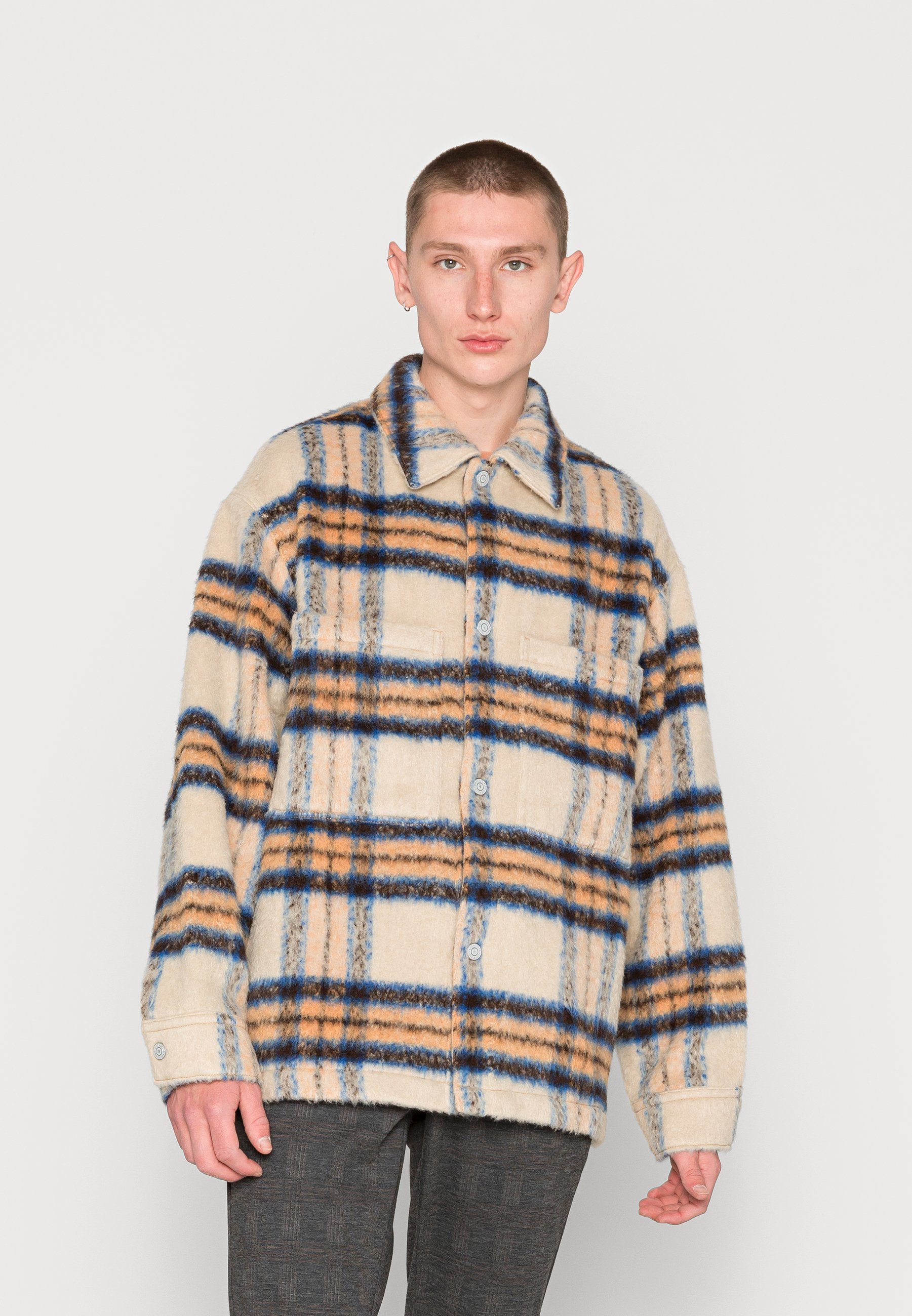 Levi's® PORTOLA CHORE COAT - Light jacket - tan pattern/sand