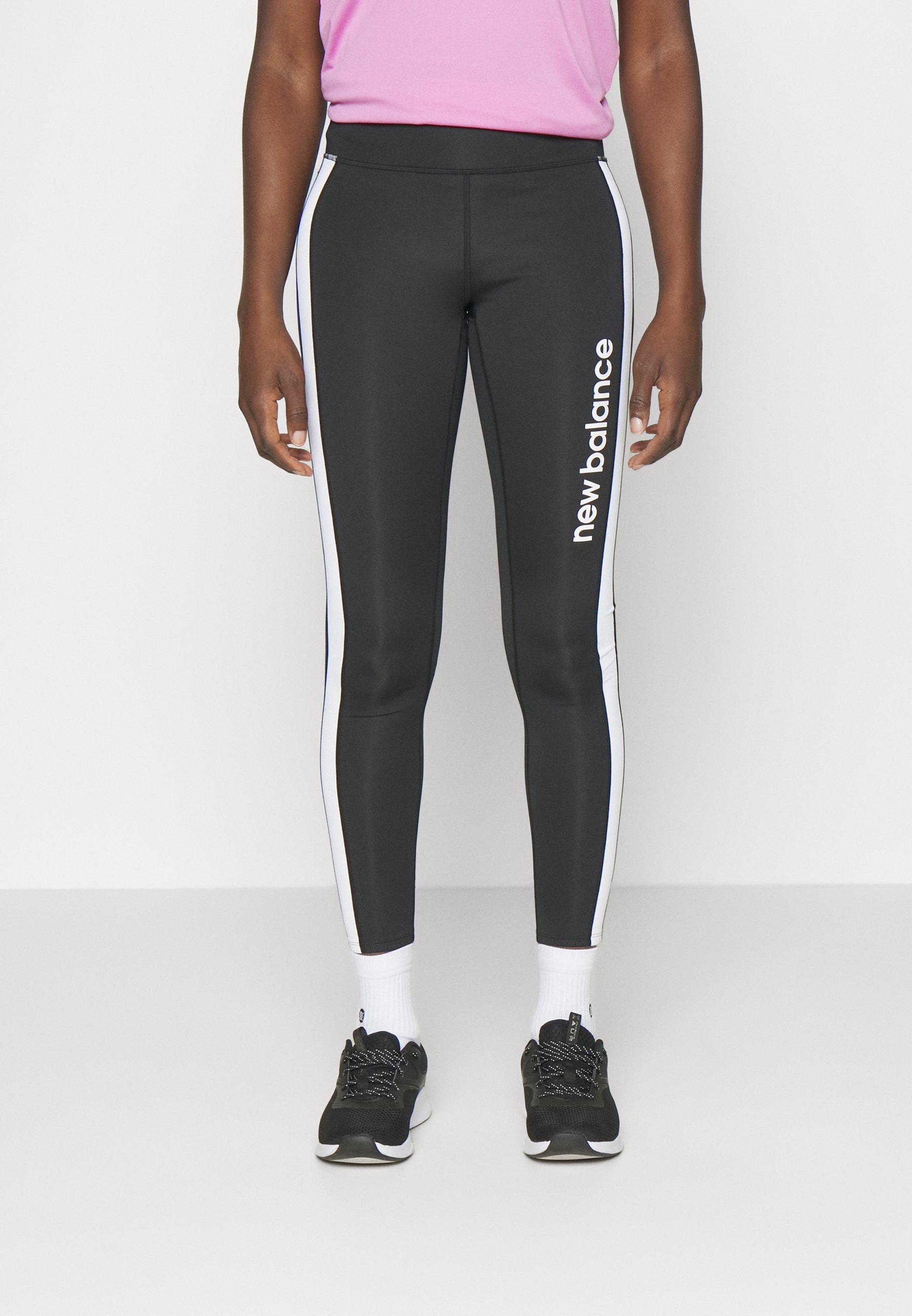 NB TECH HIGH RISE POCKET  - Leggings - black/black