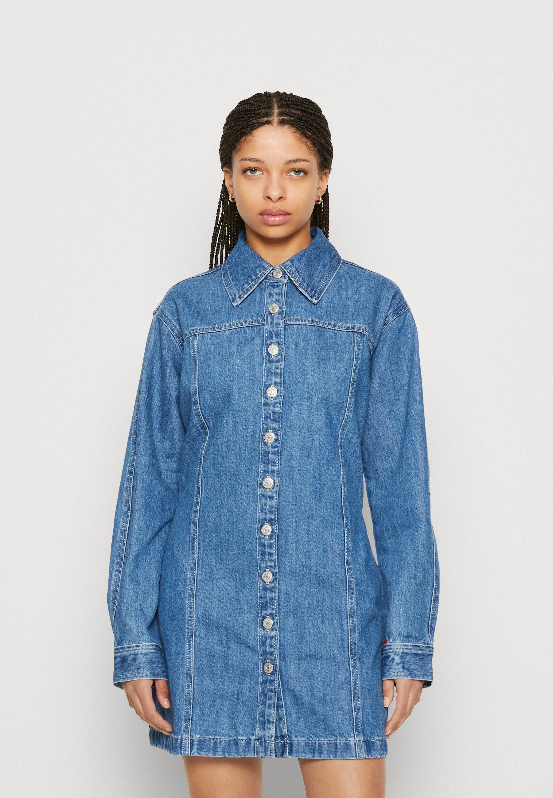 Levi's® SHAY DRESS - Denim dress - old 517 blue/blue denim