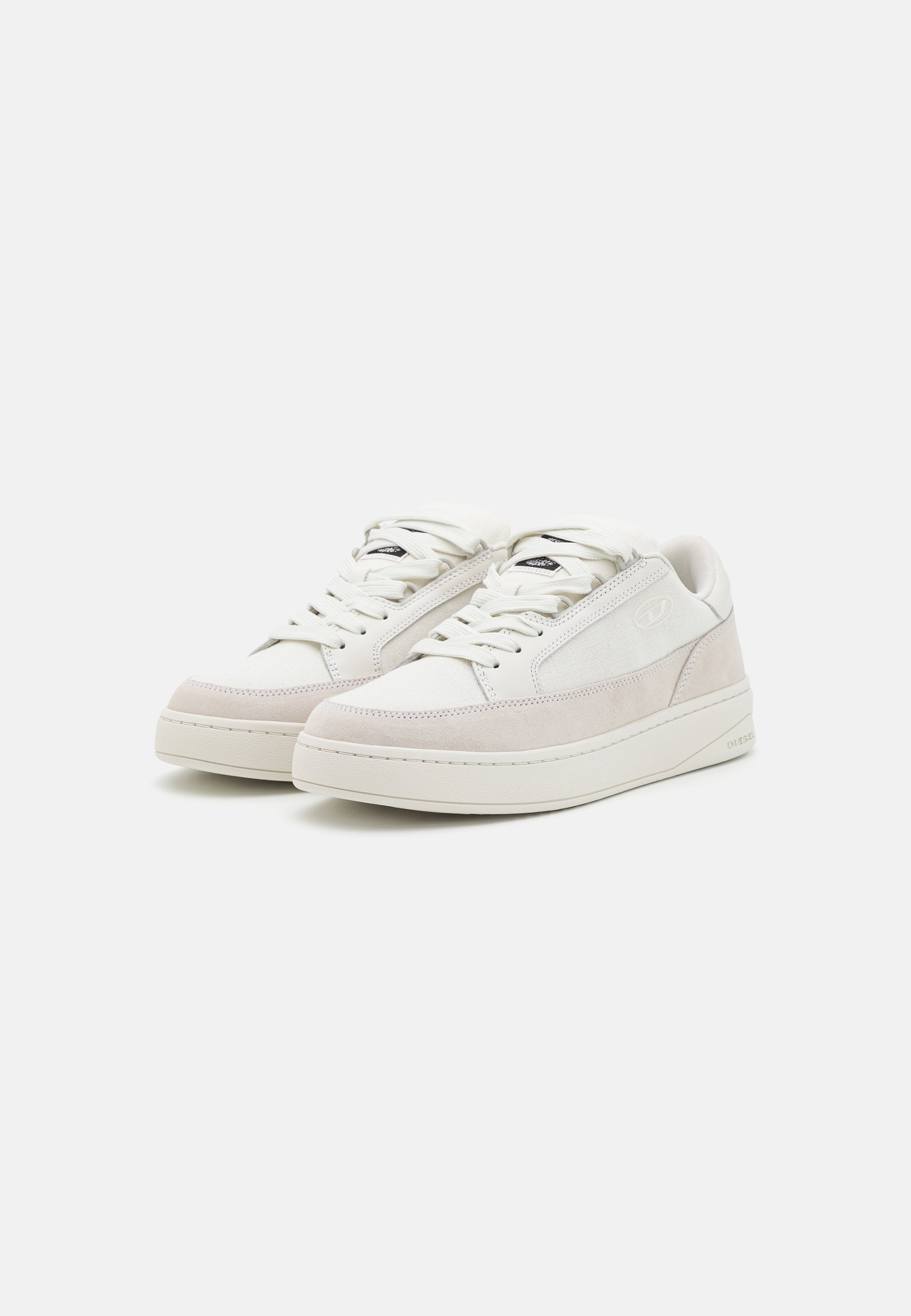 Diesel S-SINNA LOW - Trainers - ecru/off-white