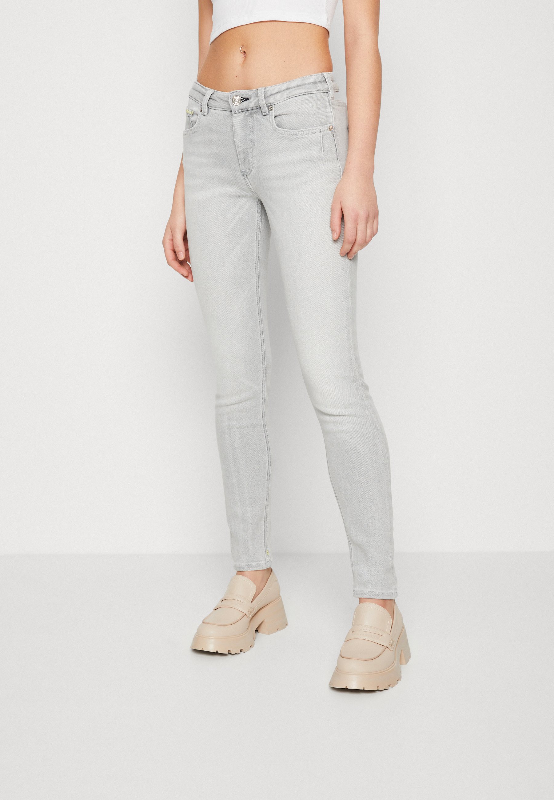 Scotch & Soda BOHEMIENNE  - Jeans Skinny Fit - jitterburg/grey