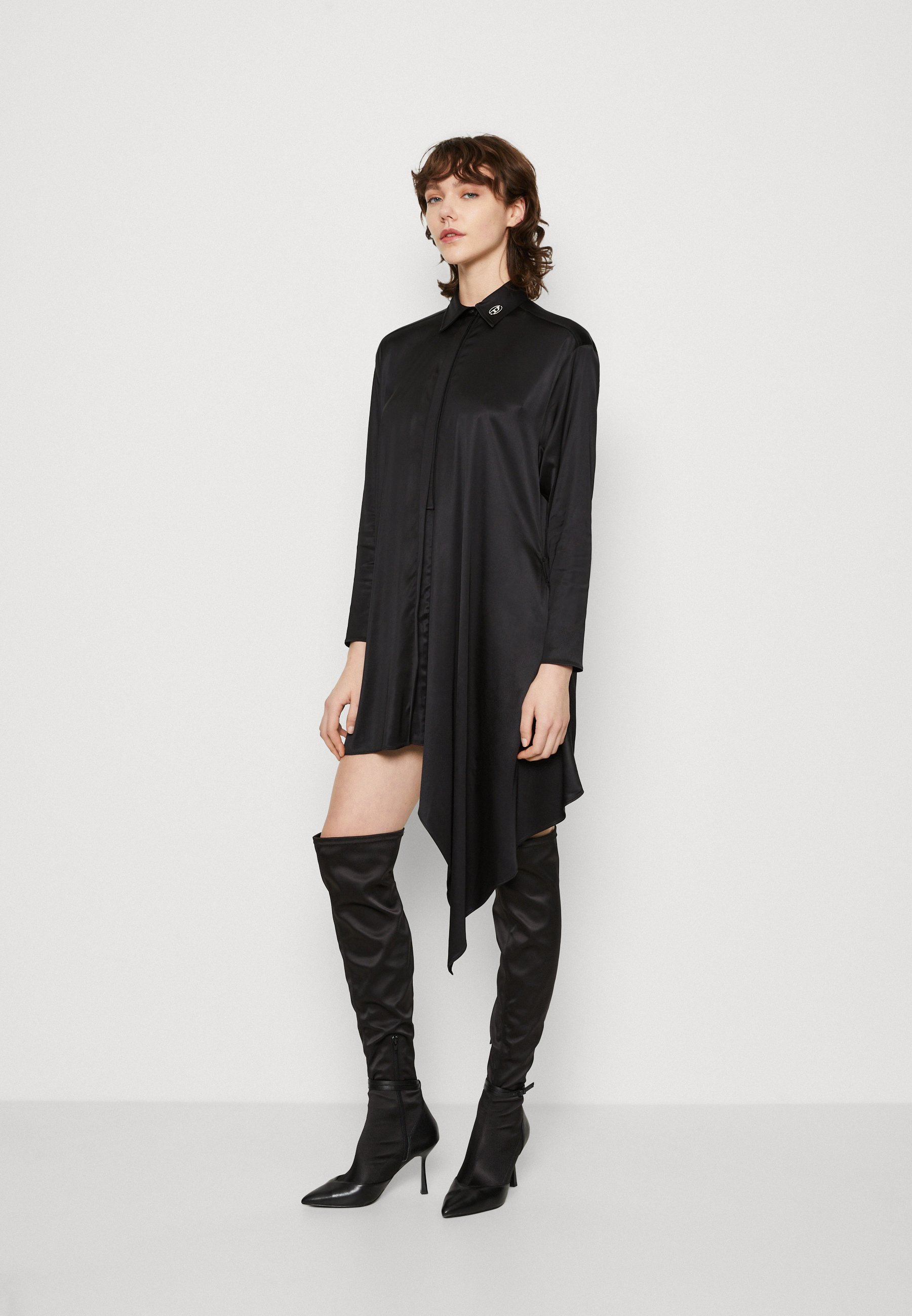 Diesel D-TRISS - Shirt dress - black