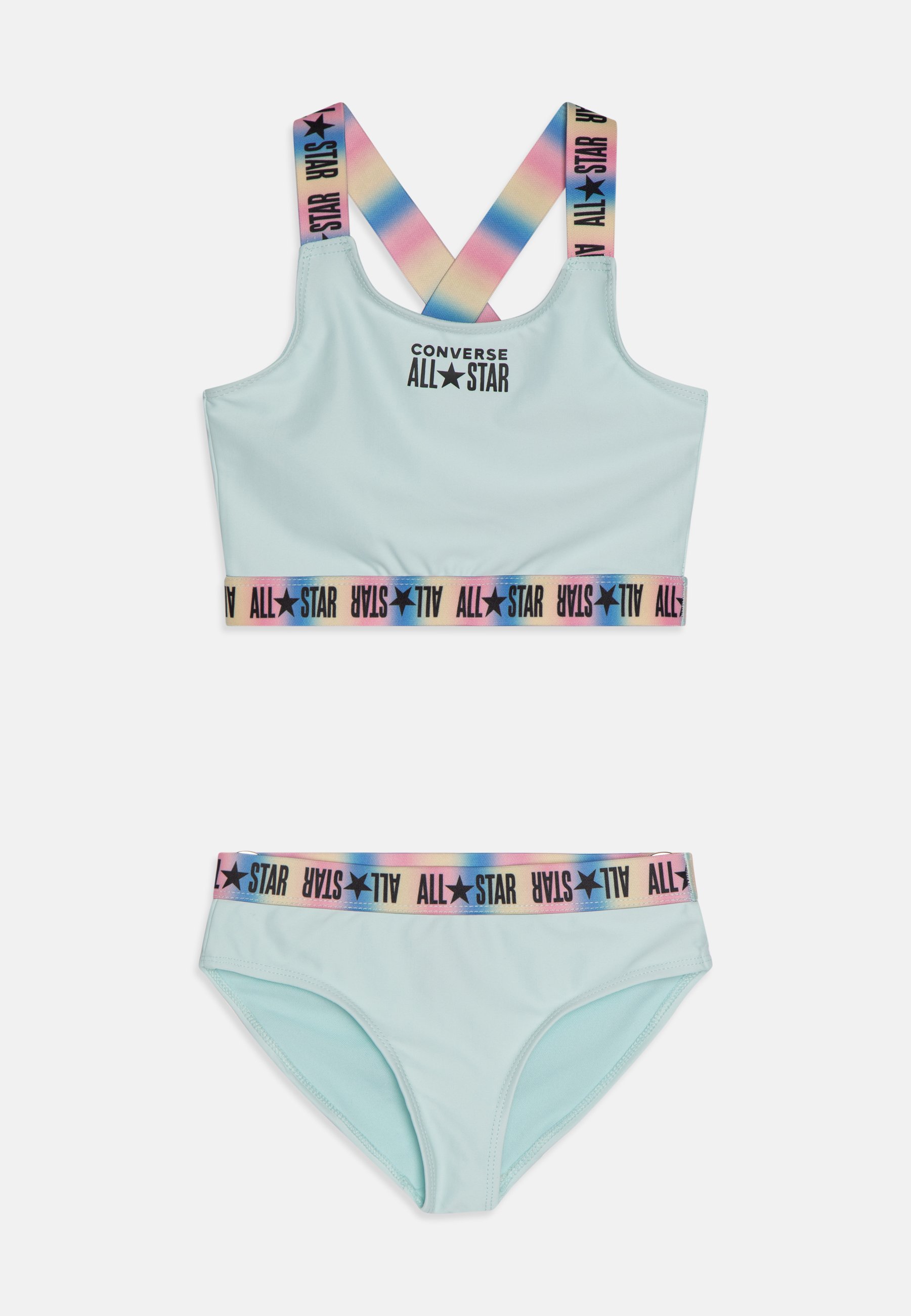 Converse GRADIENT LOGO SWIMSUIT SET - Bikini - aqua mist/turquoise