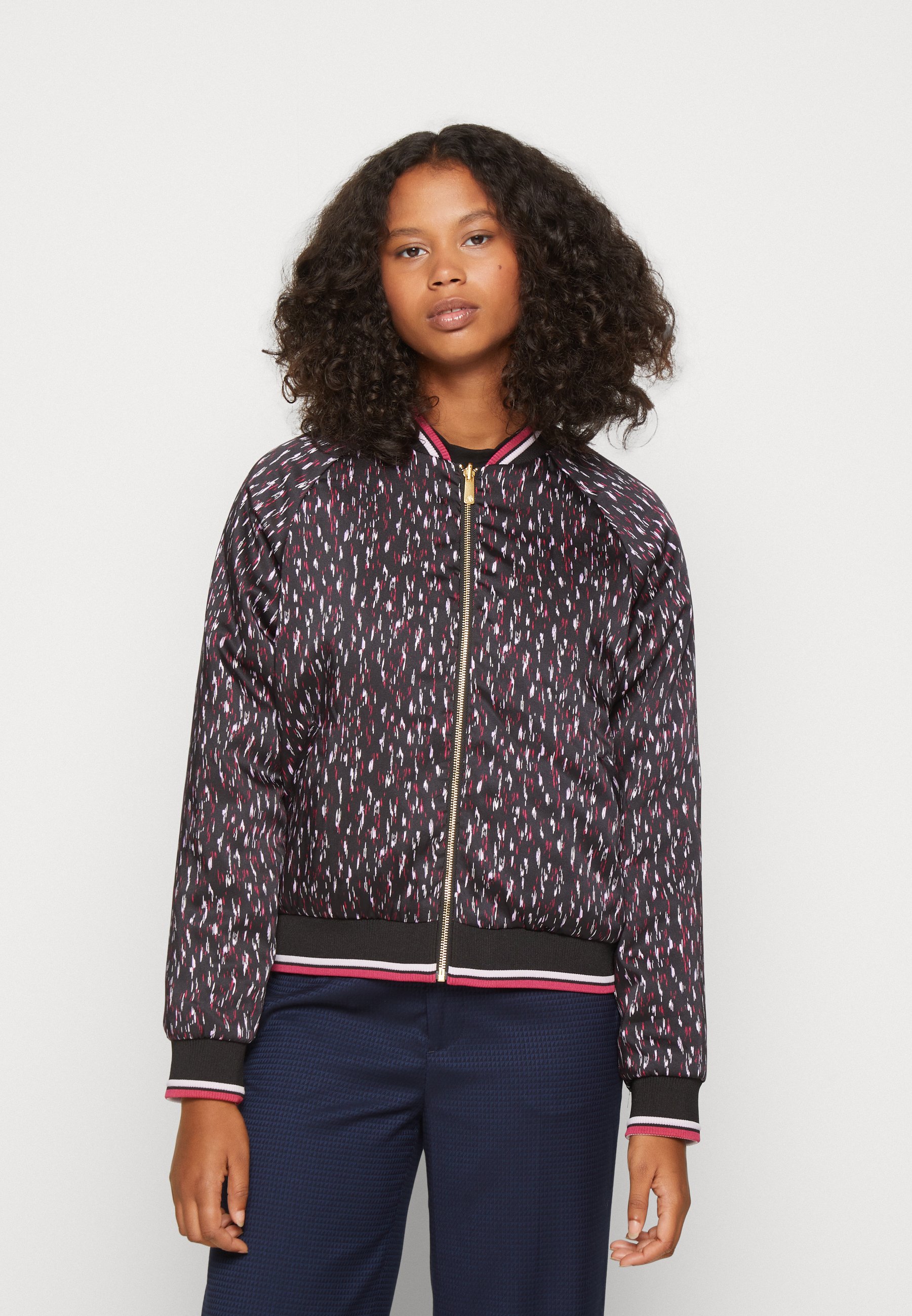 Scotch & Soda REVERSIBLE JACKET - Bomber Jacket - ikat rain/multi-coloured