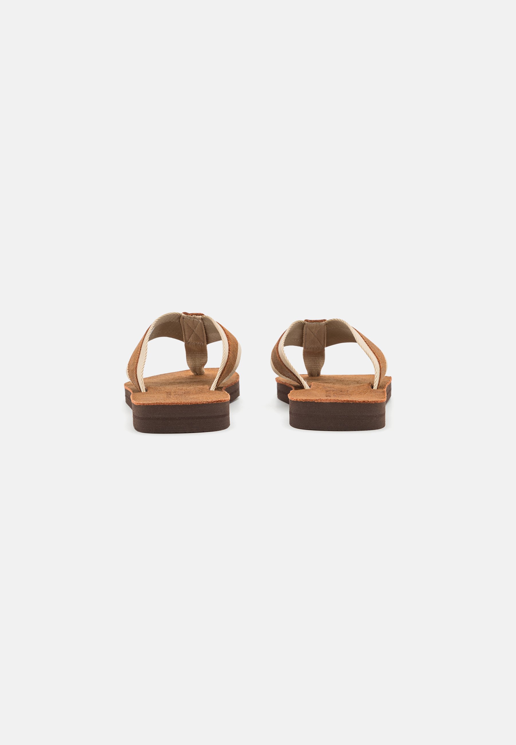 Polo Ralph Lauren VINTAGE BOLT UNISEX - T-bar sandals - polo tan/chino/brown