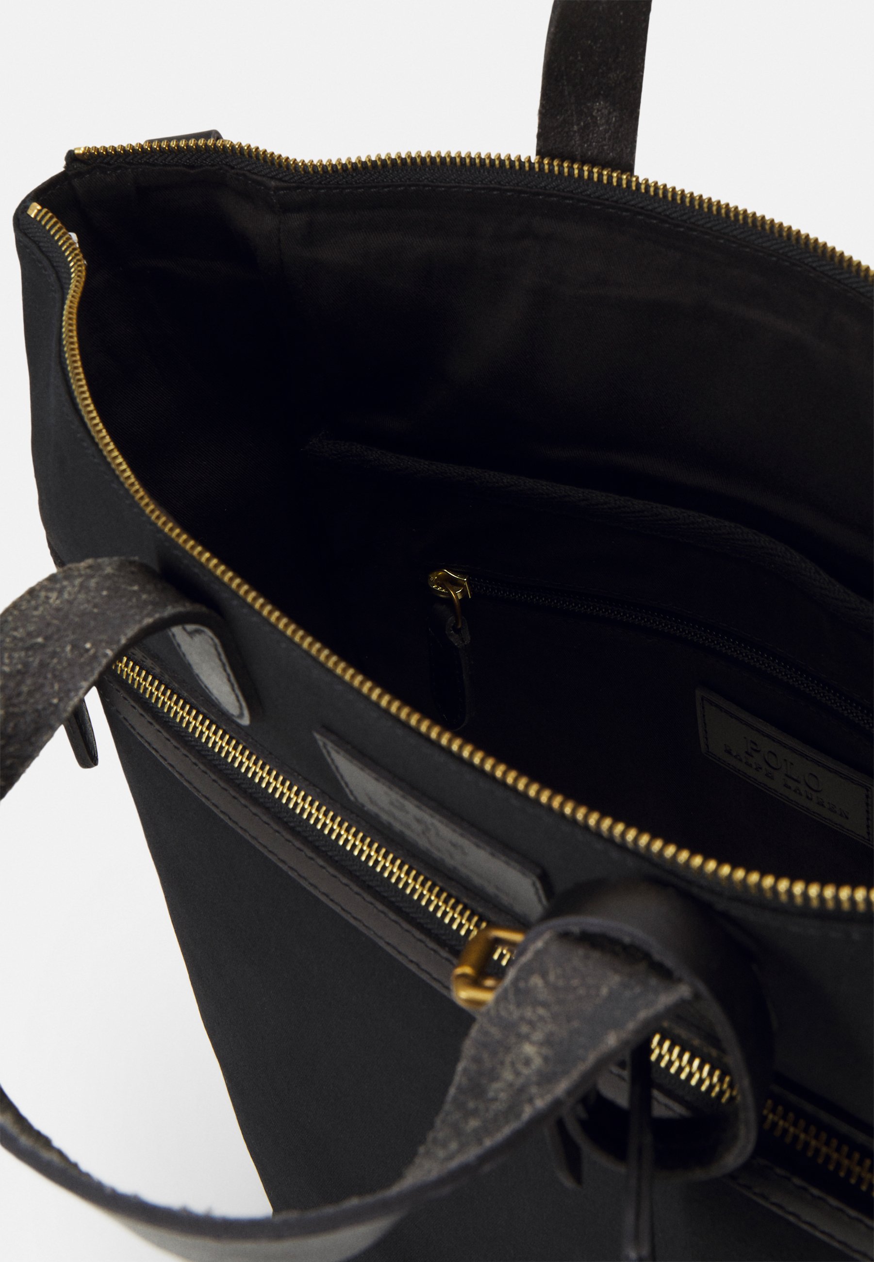 Polo Ralph Lauren WORK TOTE MEDIUM UNISEX - Tote bag - black