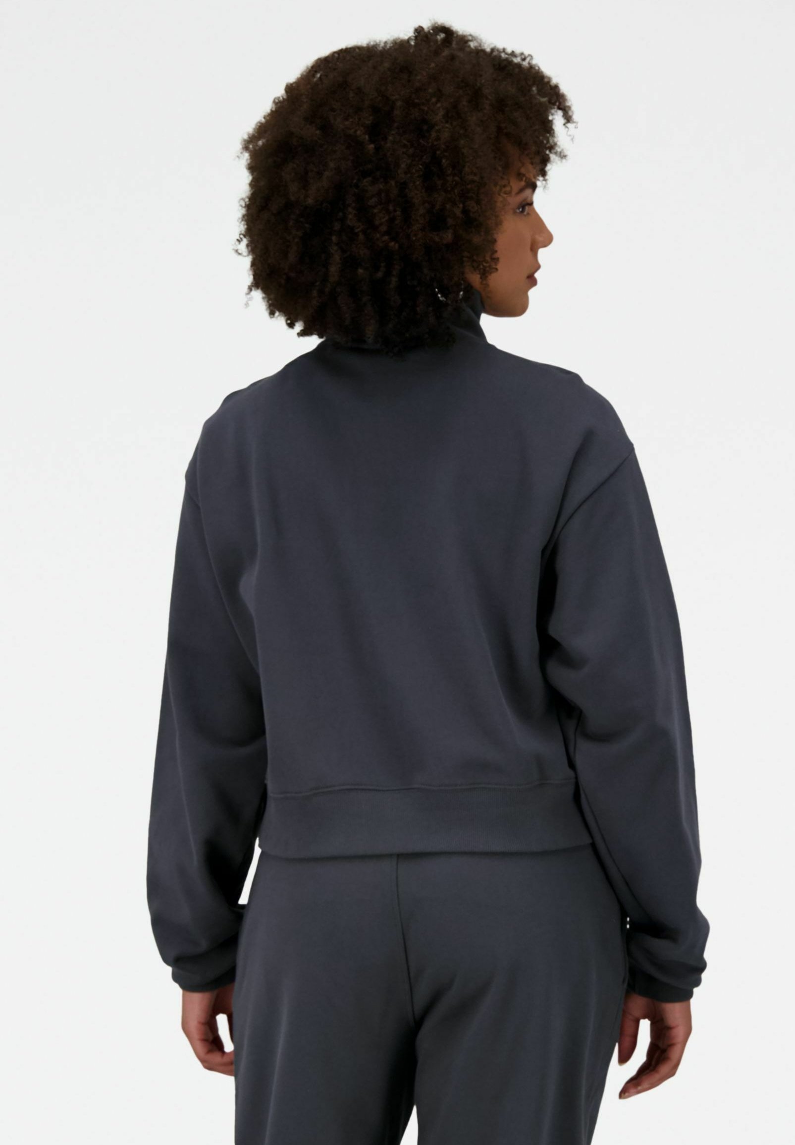 NB ATHLETICS REMASTERED FRENCH TERRY 1/4 ZIP - Sweatshirt - blacktop/black