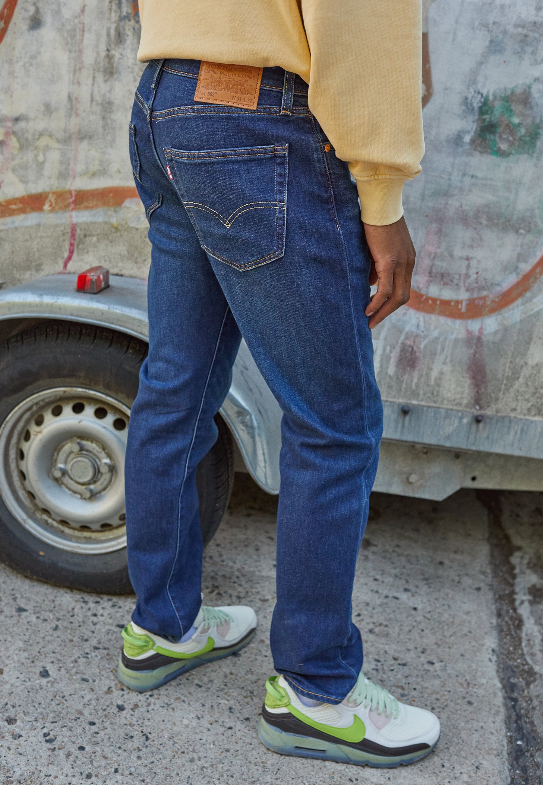 Levi's® 502™ TAPER - Slim fit jeans - dark indigo/dark-blue denim