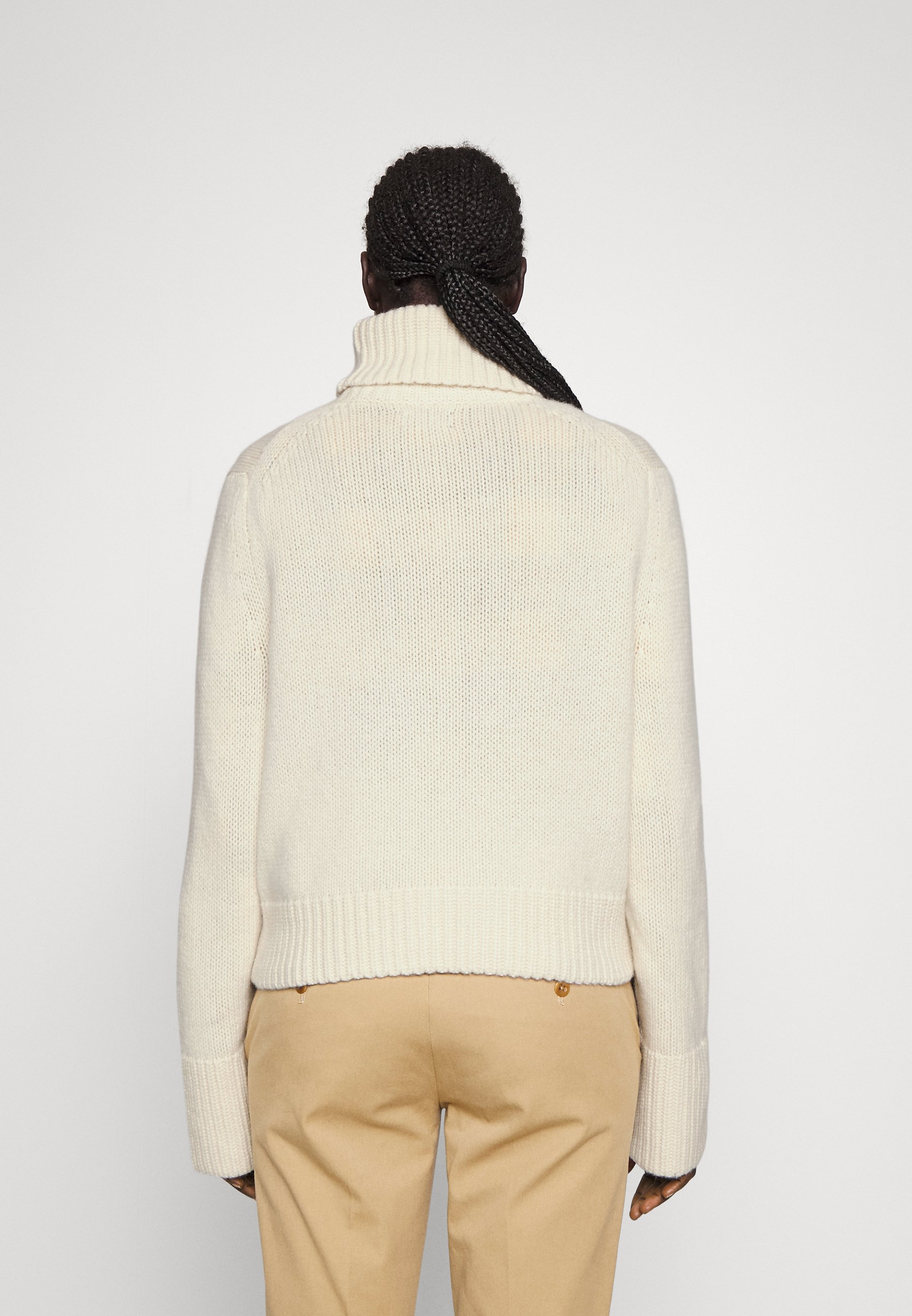 Polo Ralph Lauren LONG SLEEVE - Jumper - authentic cream/off-white