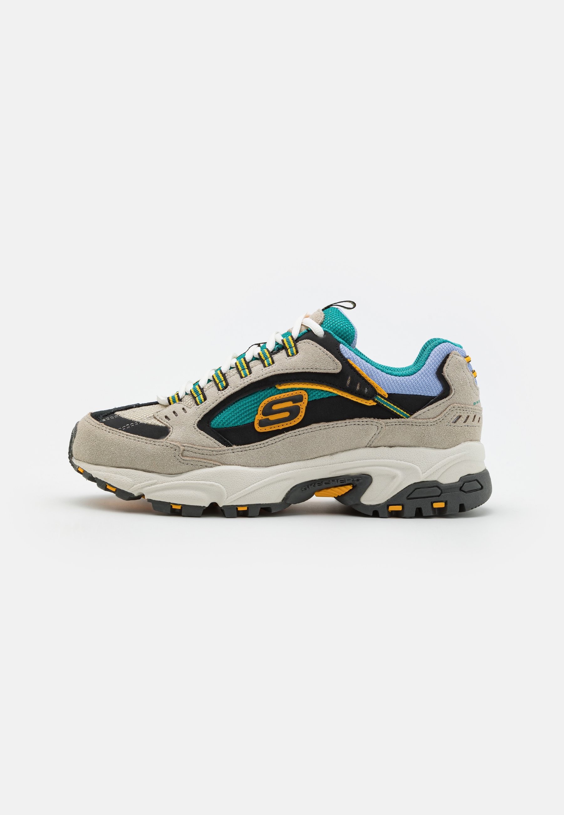 Skechers STAMINA CUTBACK - Trainers - white/multi-coloured/white