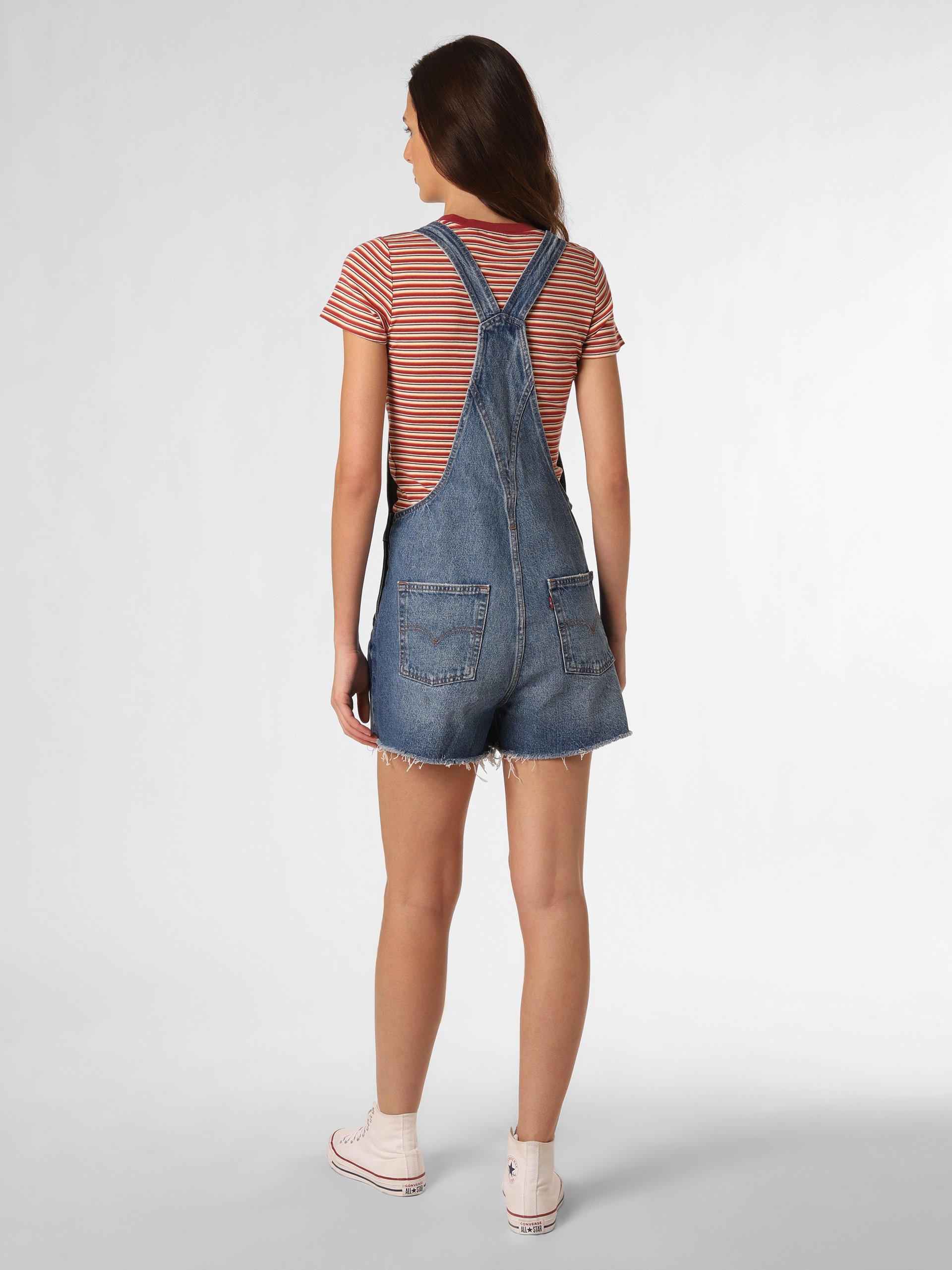 Levi's® VINTAGE SHORTALL - Dungarees - meadow games/stone blue denim