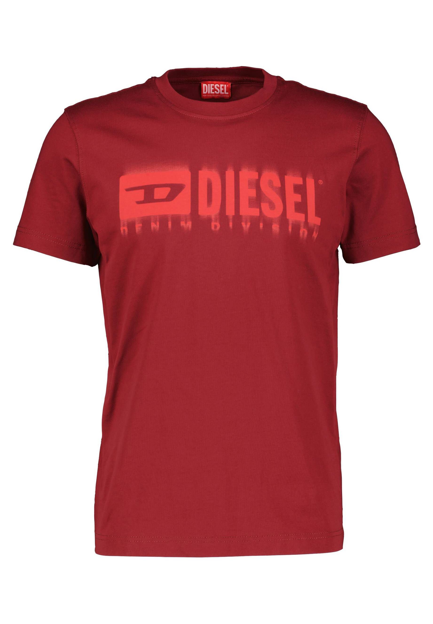 Diesel DIEGOR UNISEX - Print T-shirt - red