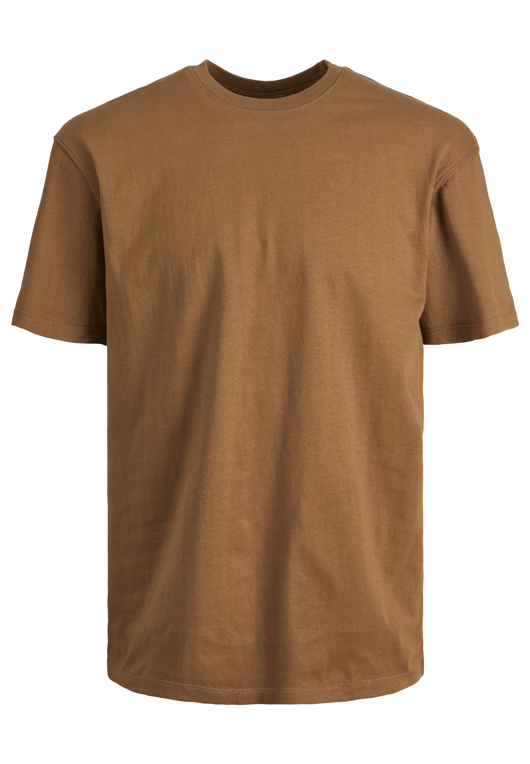 Jack &Jones SS O NECK NOOS - Basic T-shirt - braun/khaki