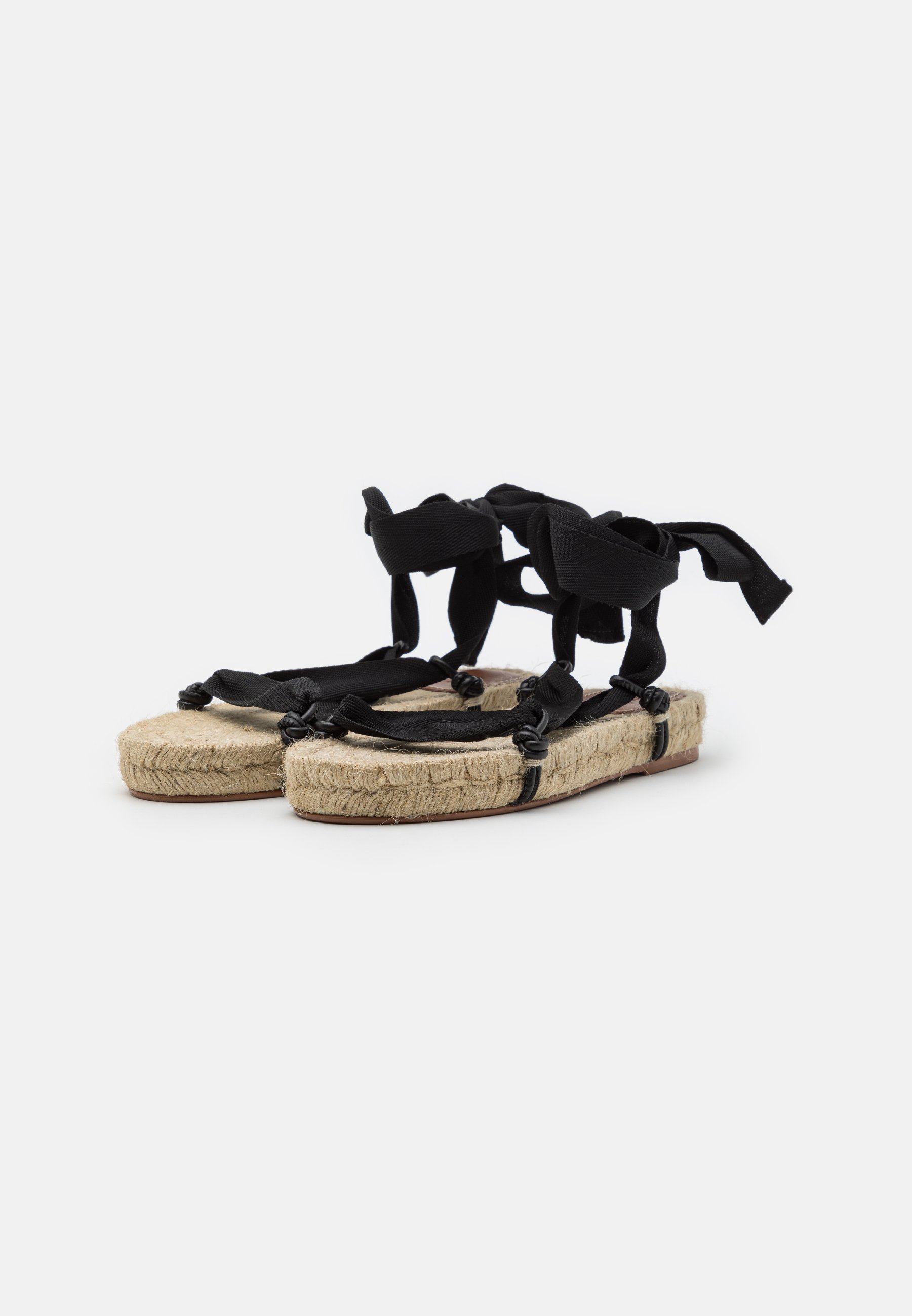 Polo Ralph Lauren EMA FLAT - Platform sandals - black